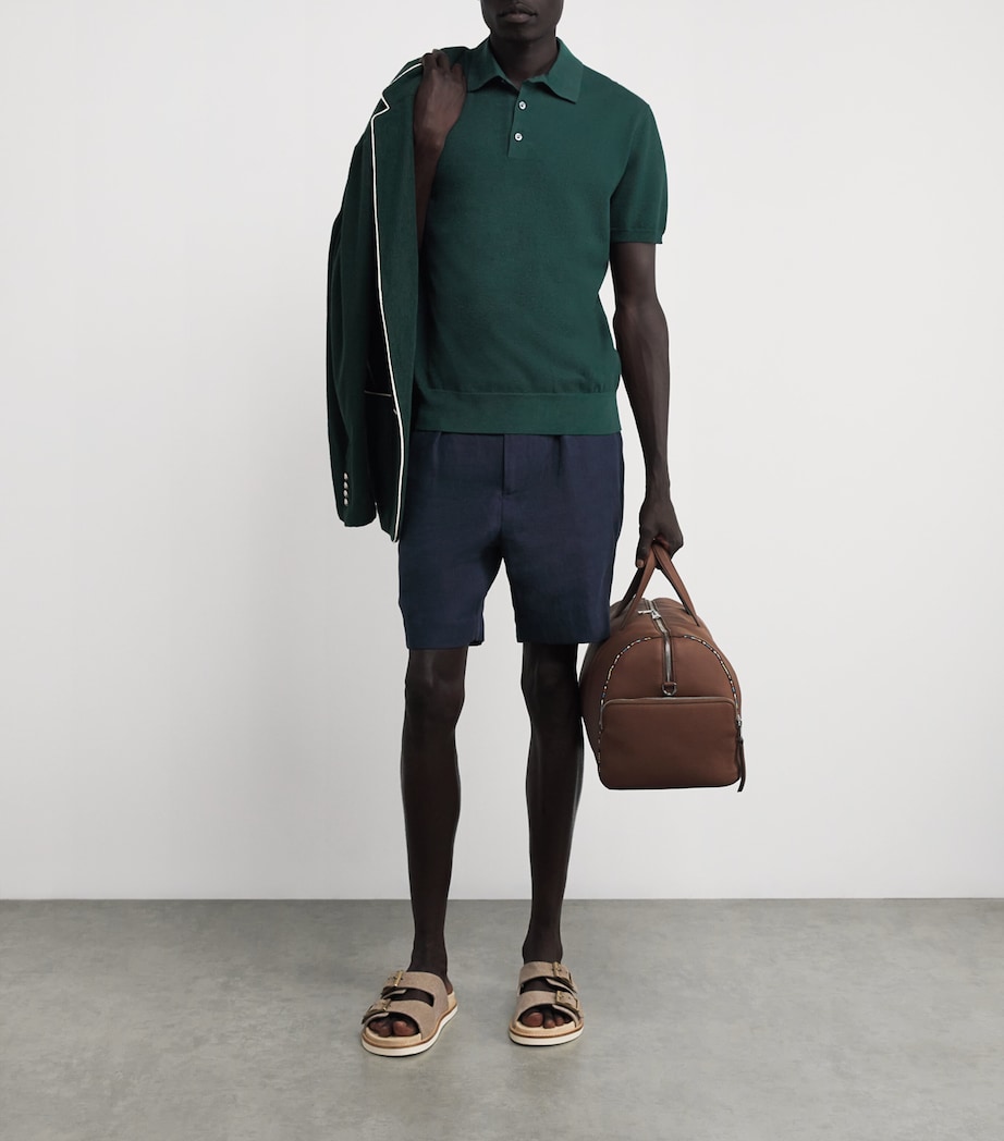Cotton Polo Shirt MOSS AGATE Image 2