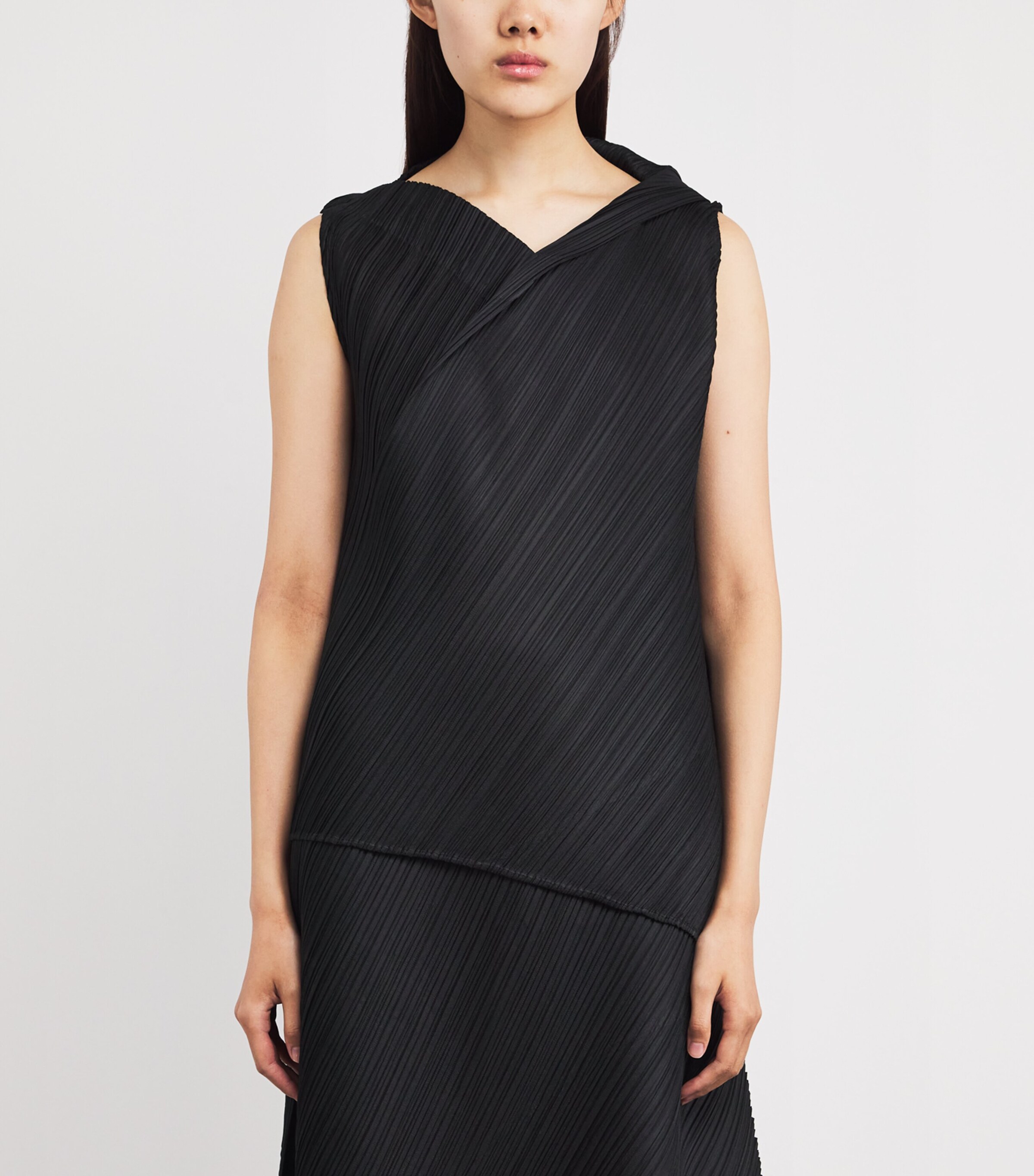 A-Line Swing Top BLACK Image 3