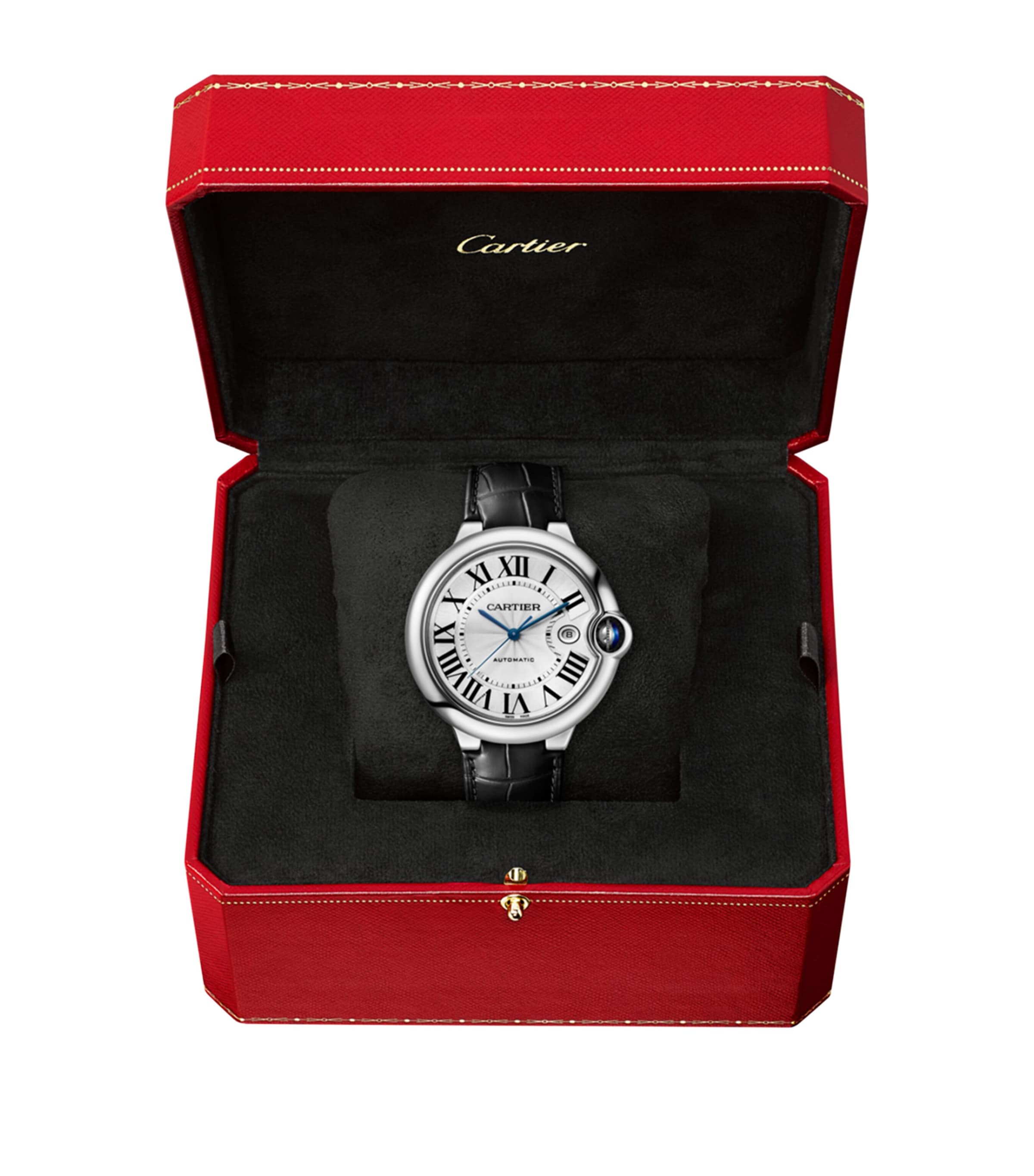 Cartier Stainless Steel Ballon Bleu de Cartier Watch 42mm Image 2
