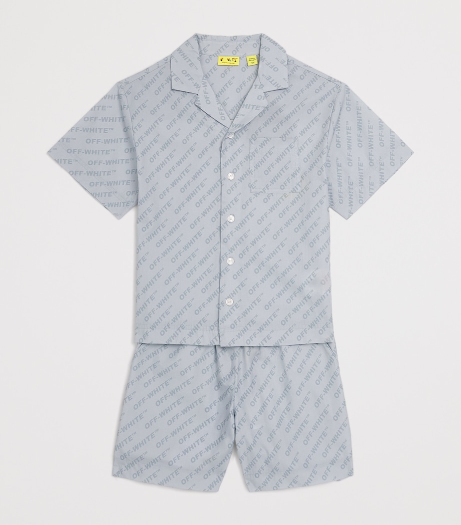 Logo Bowling Shorts (4-12+ Years) DUSTY BLUE Image 3