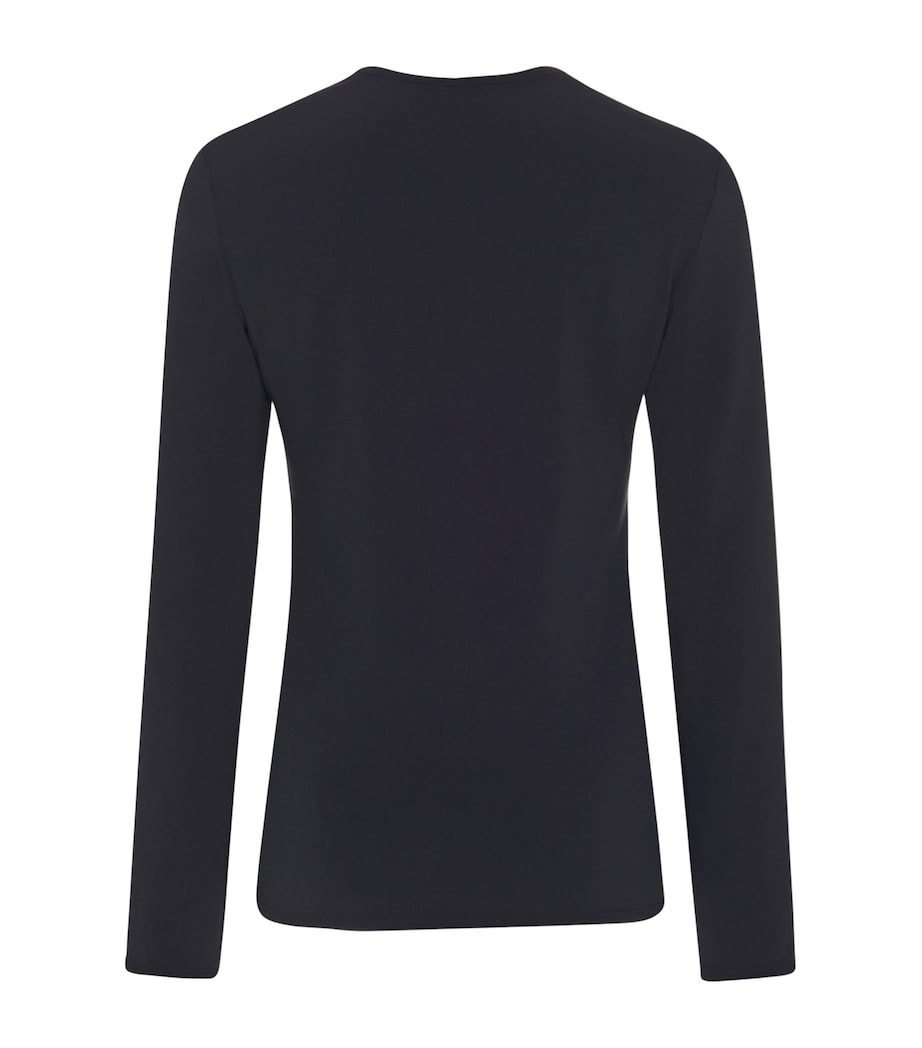 Sherman Long-Sleeve T-Shirt BLACK Image 2