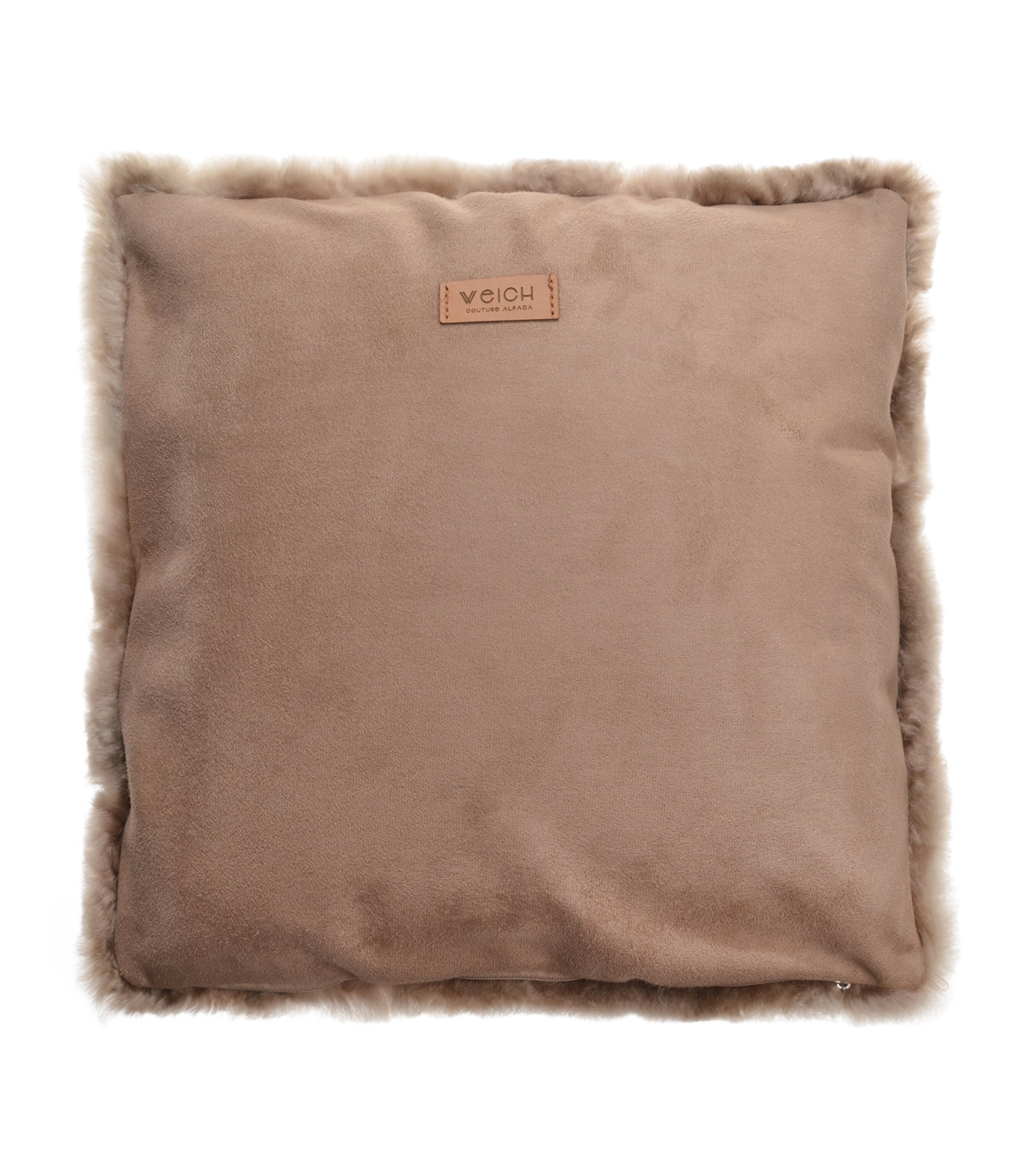 Weich Nube Cushion (50cm x 50cm) Taupe Image 6