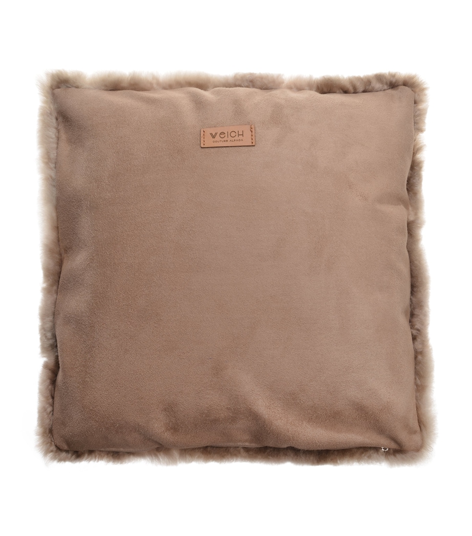 Weich Nube Cushion (50cm x 50cm) Taupe Image 6