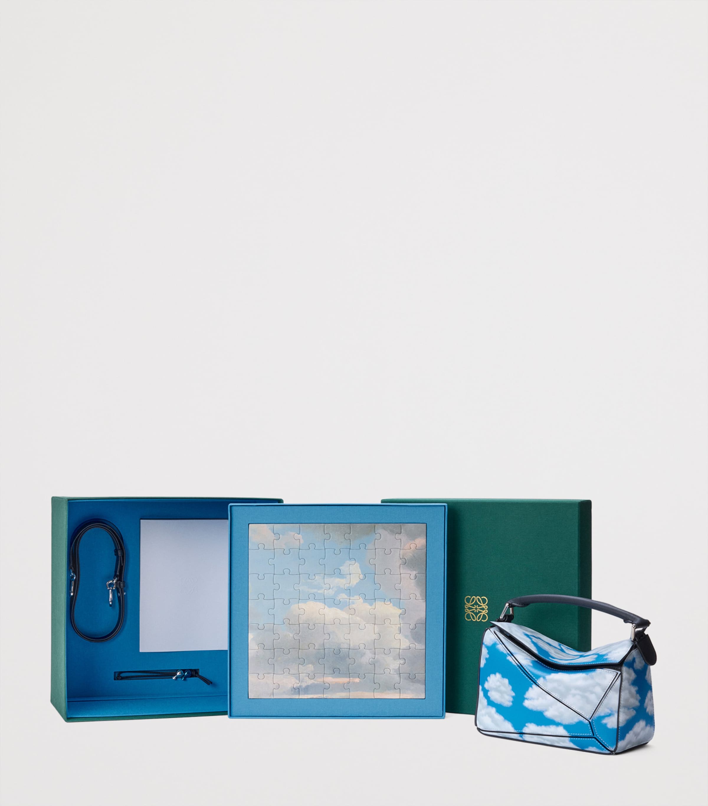 LOEWE Puzzle 10 Re-Edition Cloud Top-Handle Bag | Harrods US