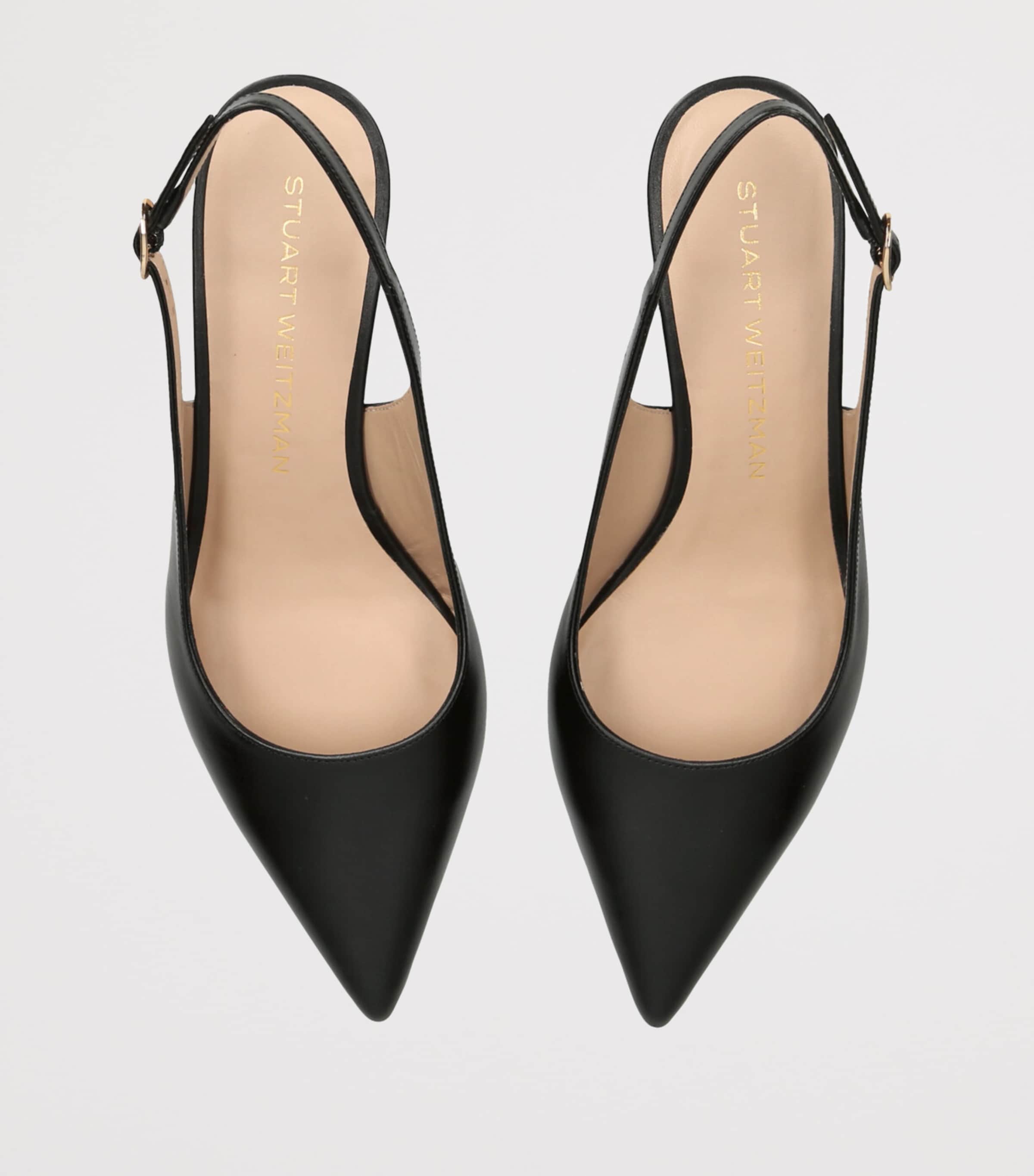 サンダル・ミュール Stuart Weitzman FW25 STUART SCULPT SLINGBACK 50 (SL438 XW6) Stuart Weitzman Leather Stuart Sculpt Slingback Pumps 50