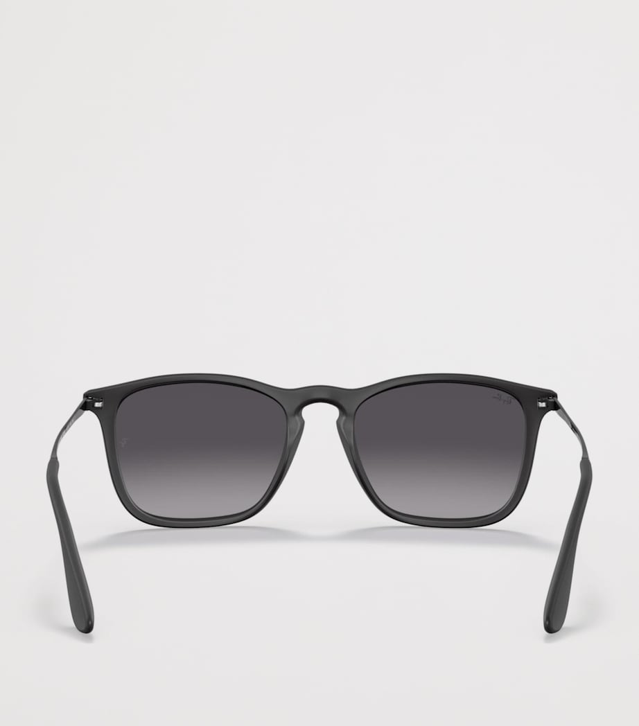 Ray-Ban Chris Square Sunglasses Black Image 4