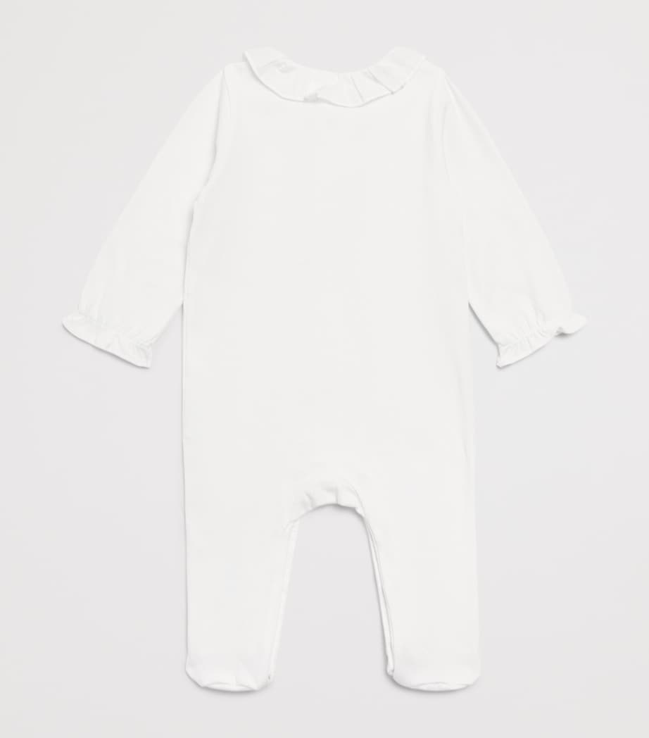 Tartine et Chocolat Cotton Embroidered All-In-One (0-24 Months) Blanc Image 2