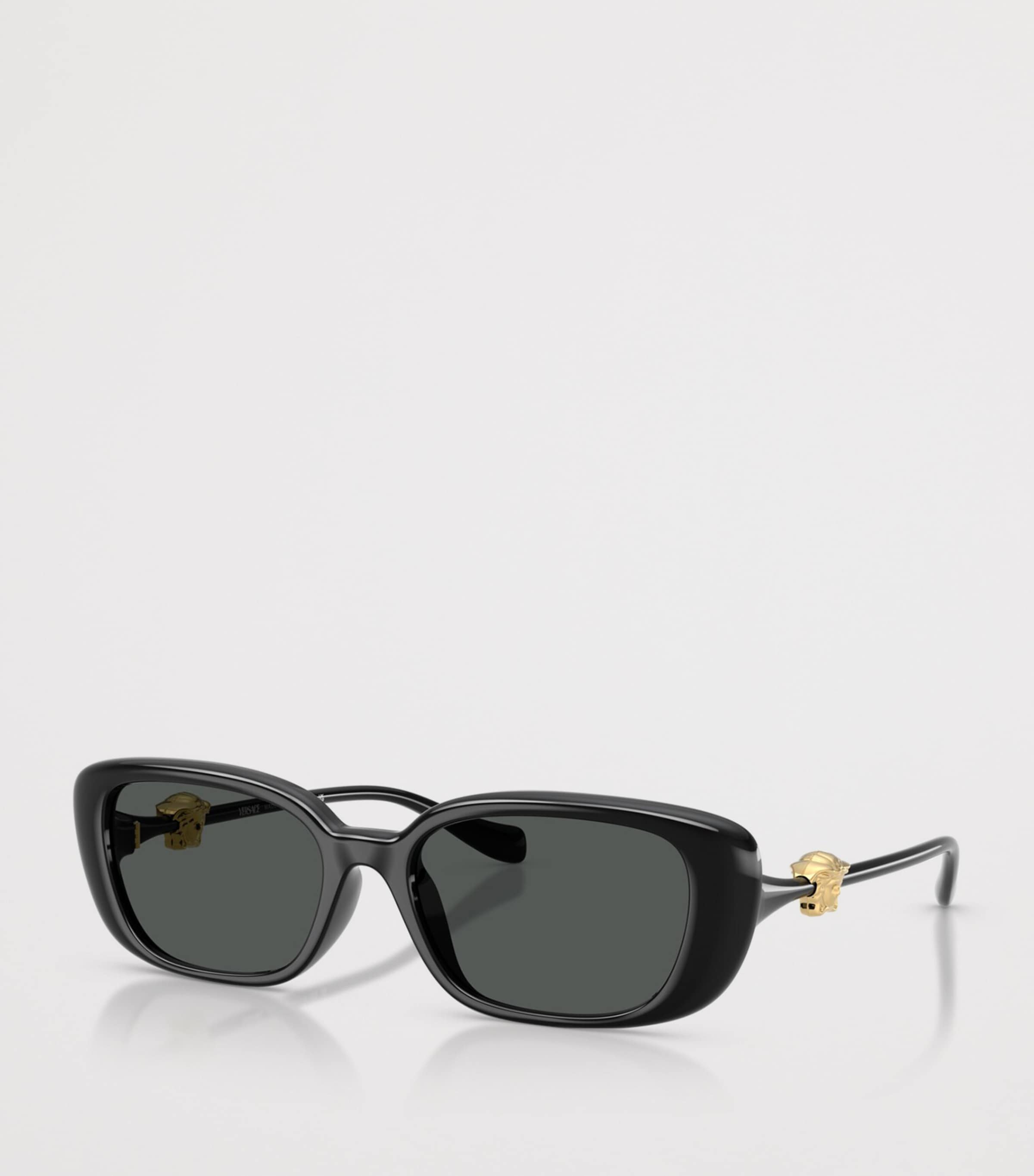 Versace Injected VE4504D Pillow Sunglasses Black Image 2