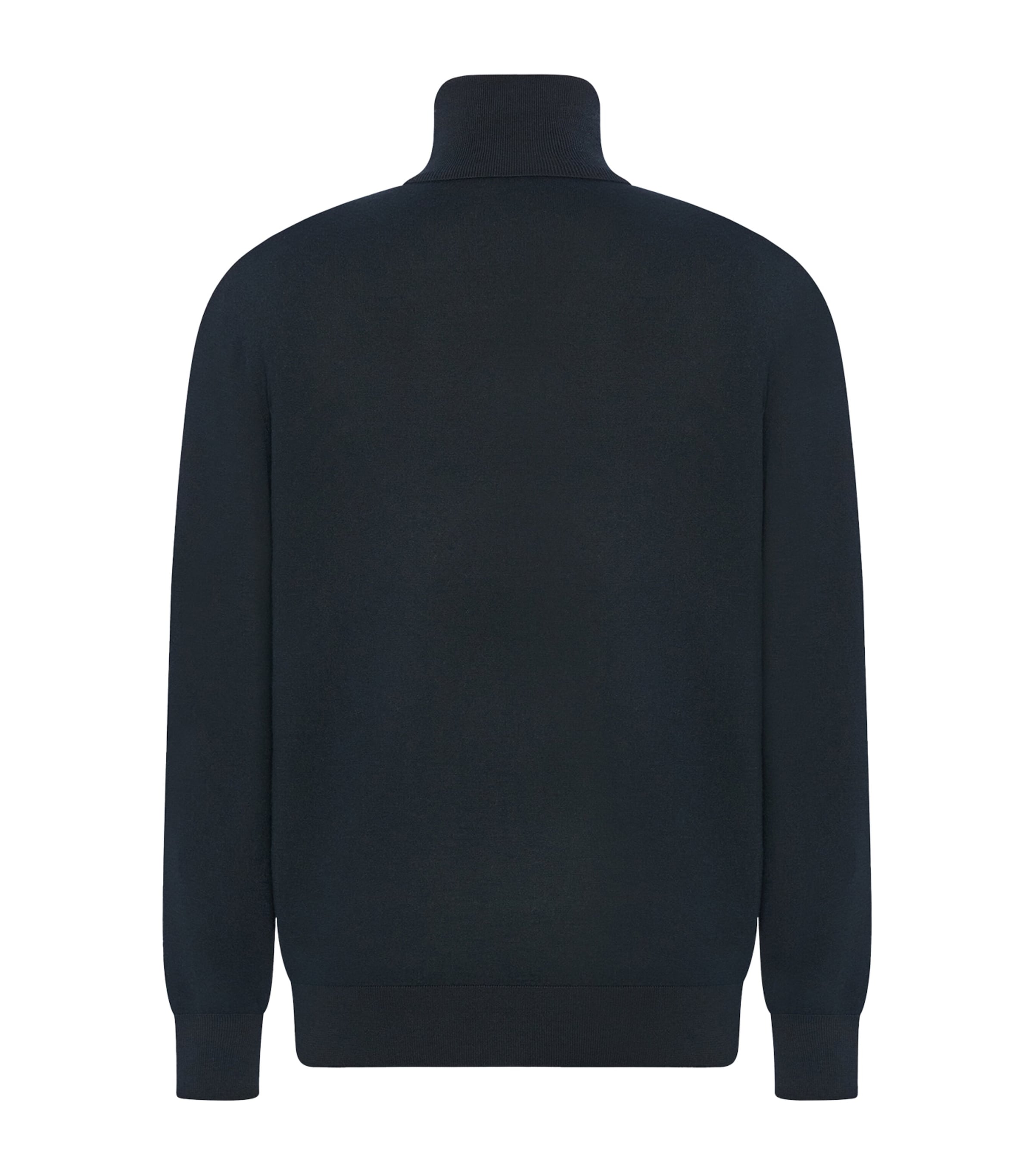 The Row Mens Adlan Wool Rollneck Sweater Black Image 2