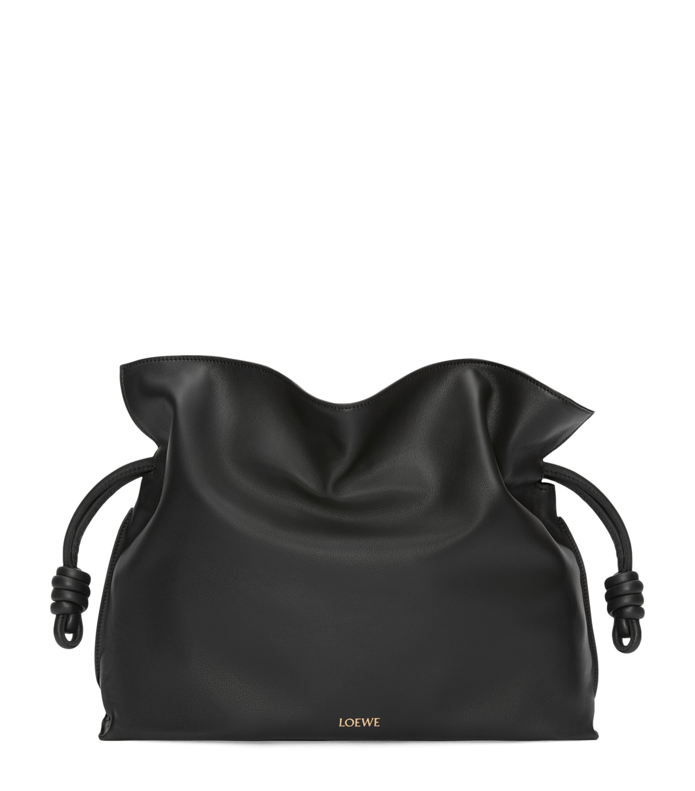 Loewe Large Flamenco Purse In Black