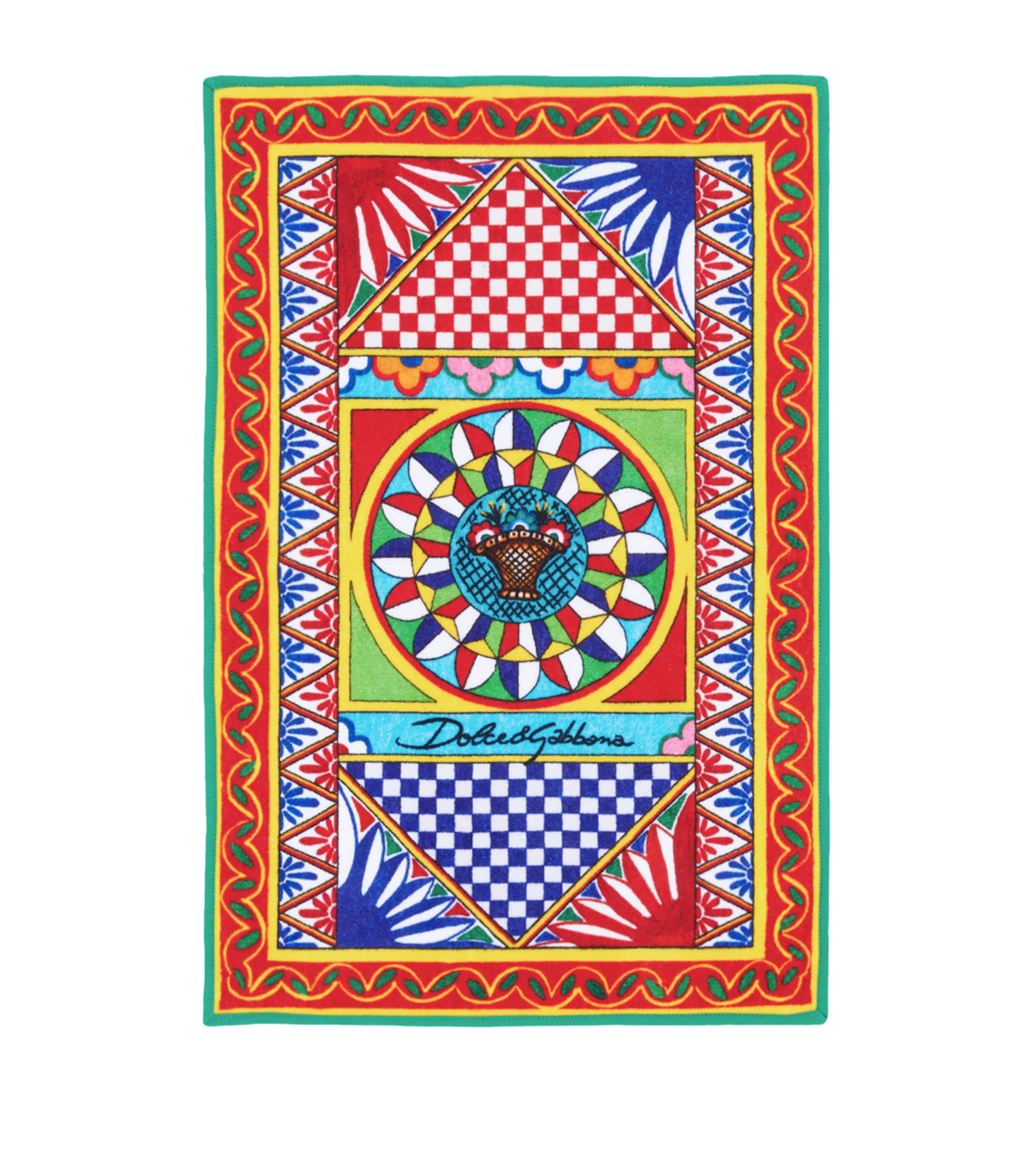 Carretto Siciliano Guest Towel (40cm x 60cm) UC083REFDOCARRETTO Image 2