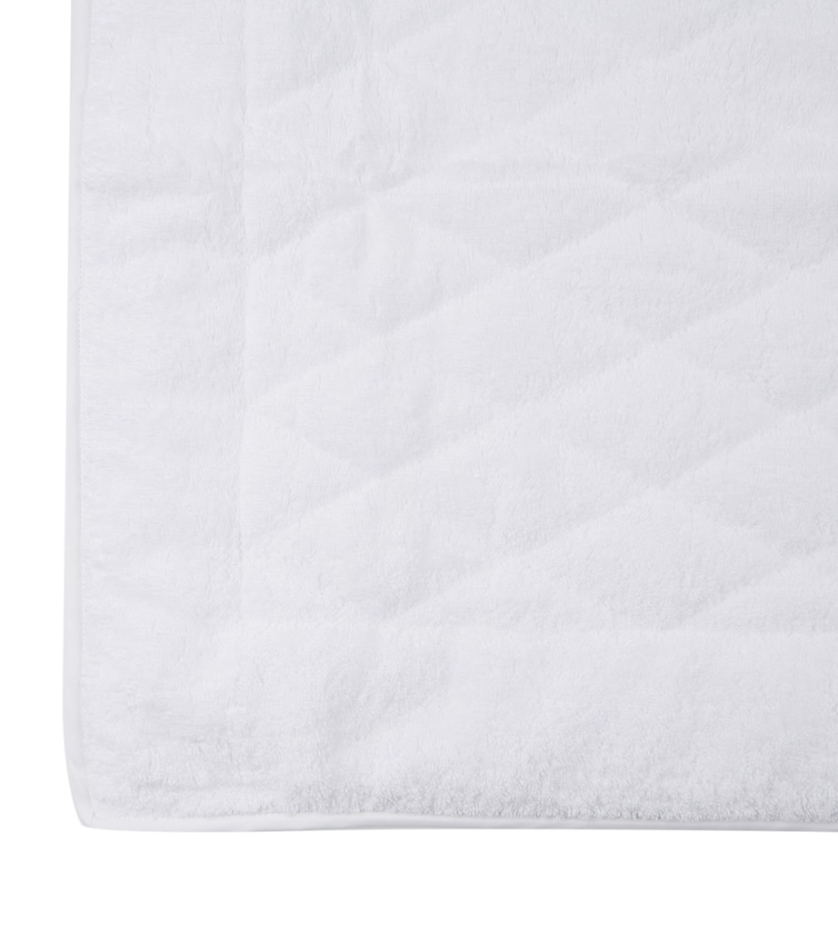 Unito Bath Mat (54cm x 87cm) B101  WHITE Image 2