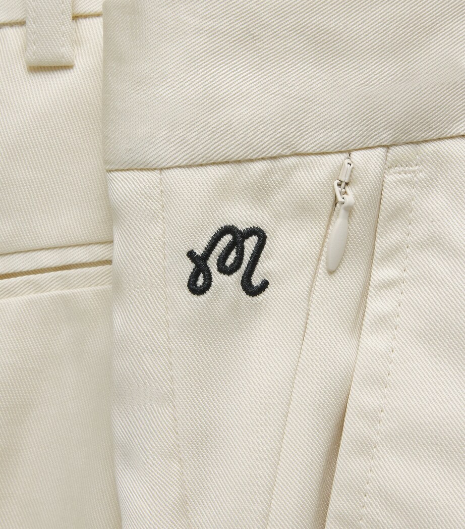 Malbon Mens La Perla Trousers Cream Image 6