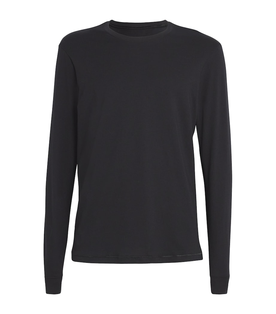 Cotton Long-Sleeve T-Shirt ONYX Image 1