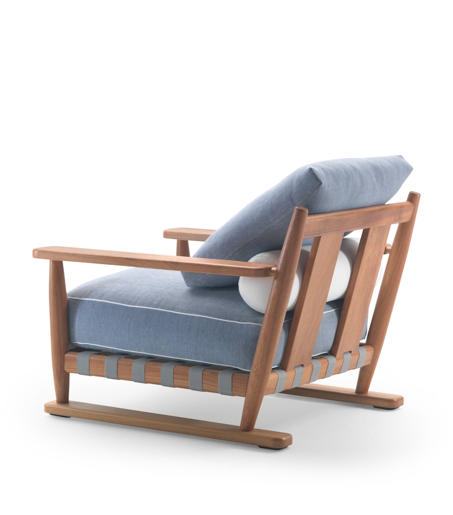 Meriggio Outdoor Armchair IROKO NATURAL Image 4