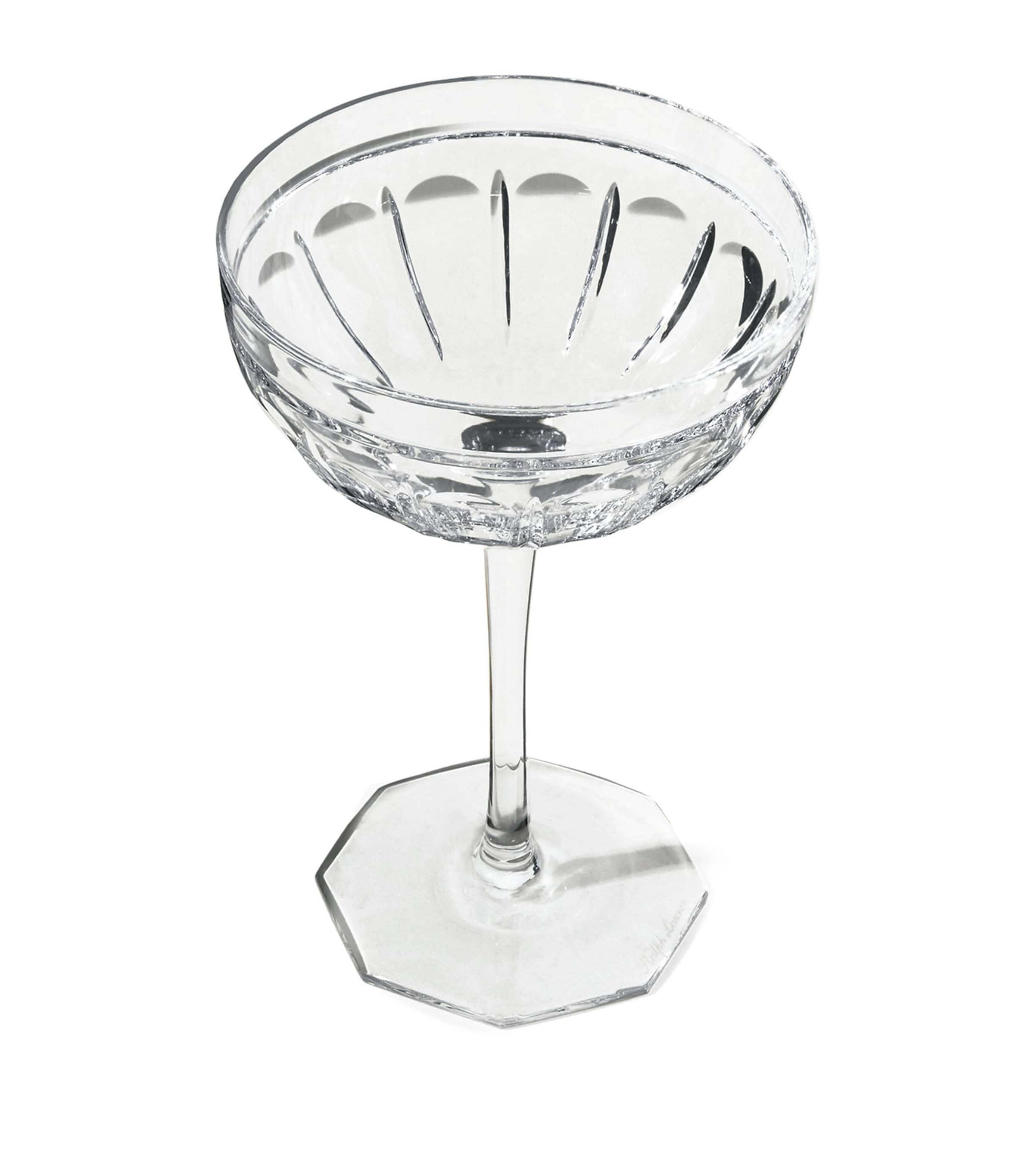 Crystal Glass Coraline Champagne Coupe (240ml) CLEAR GLASS Image 3