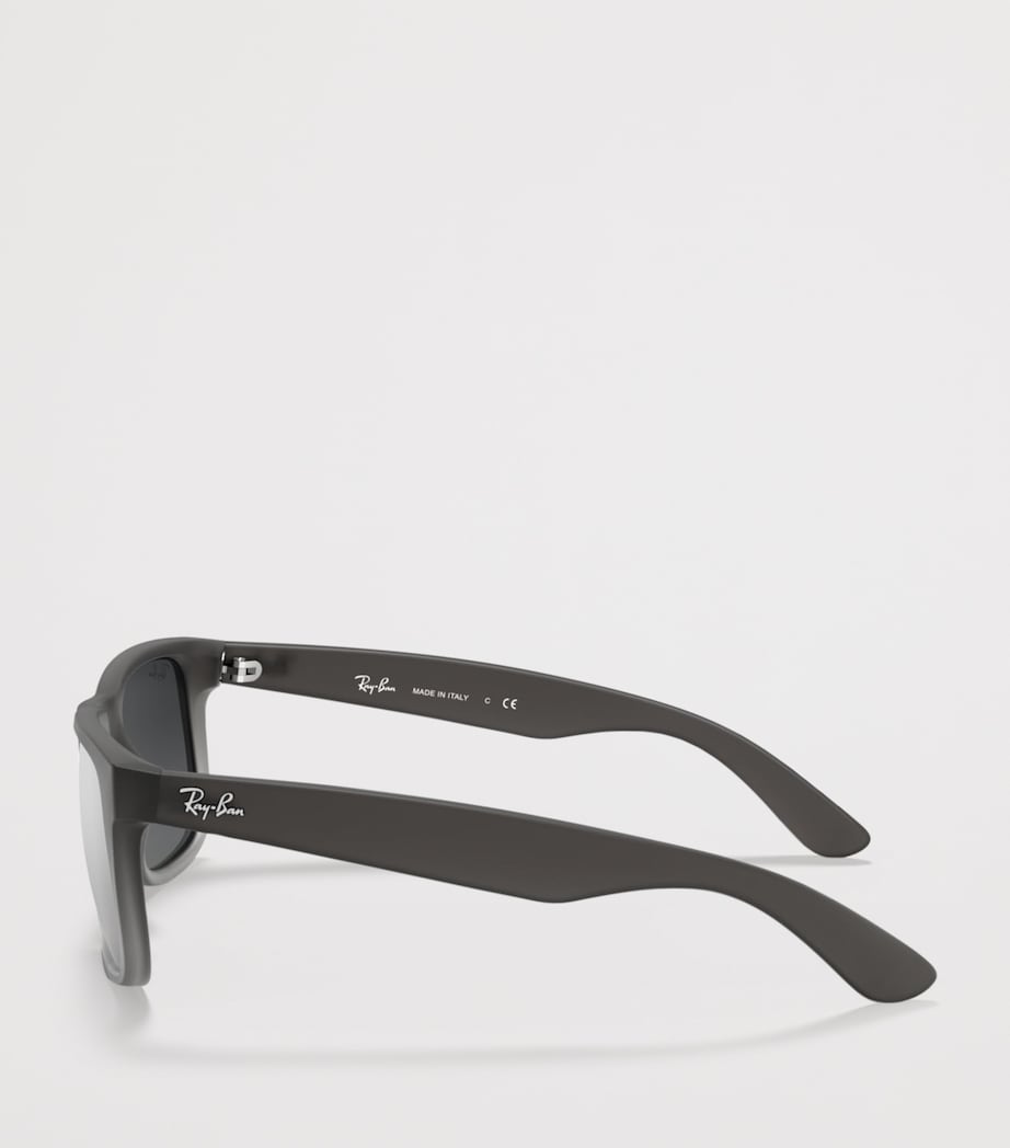 Ray-Ban Justin Classic Square Sunglasses Grey Image 3