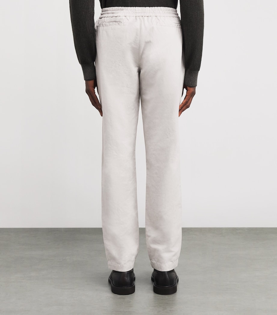 Cotton Twill Summer Mindset Trousers N55 LEAD GREY Image 4