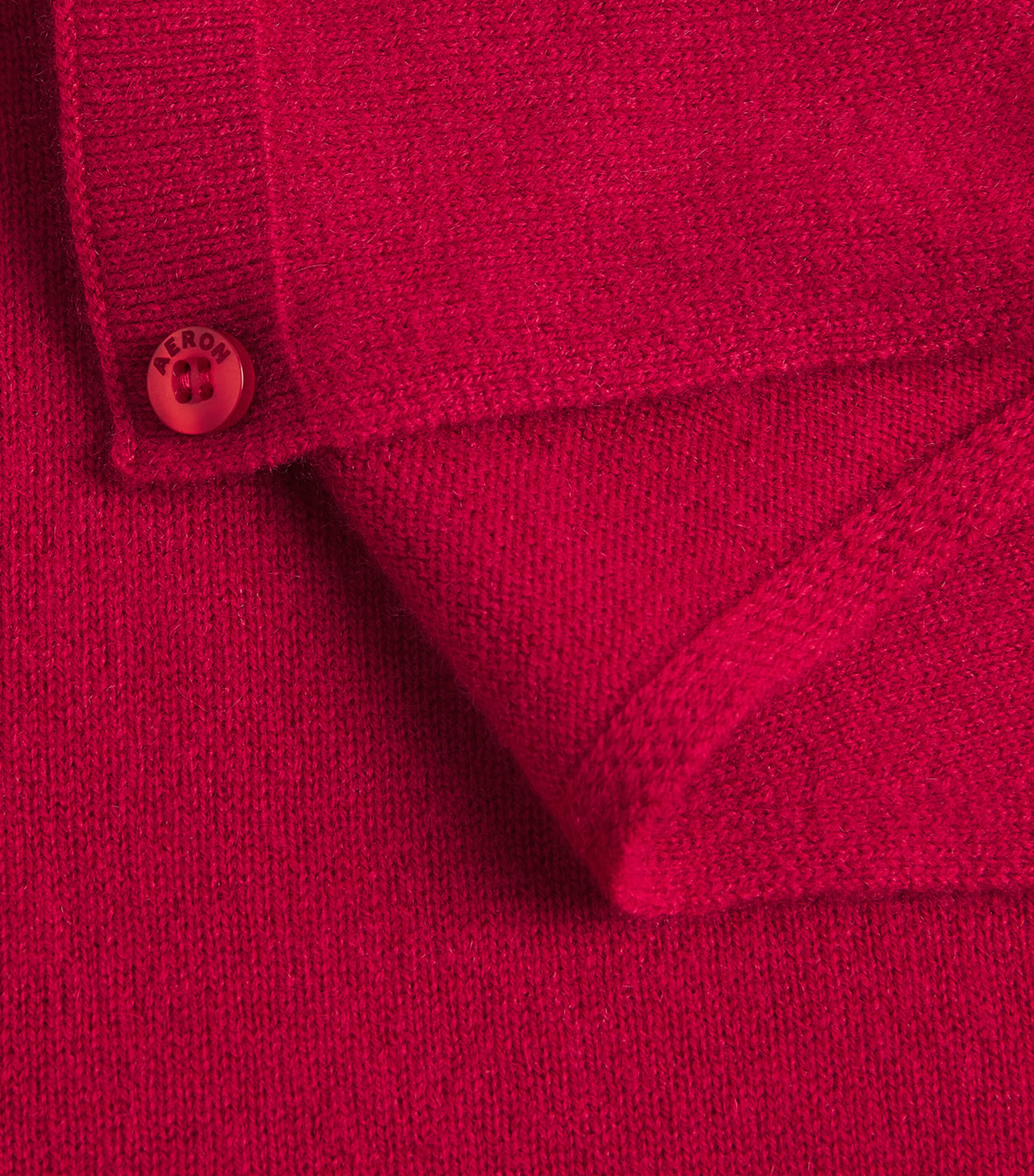 Wool-Cashmere Wrap Sweater 621 CHILI Image 5