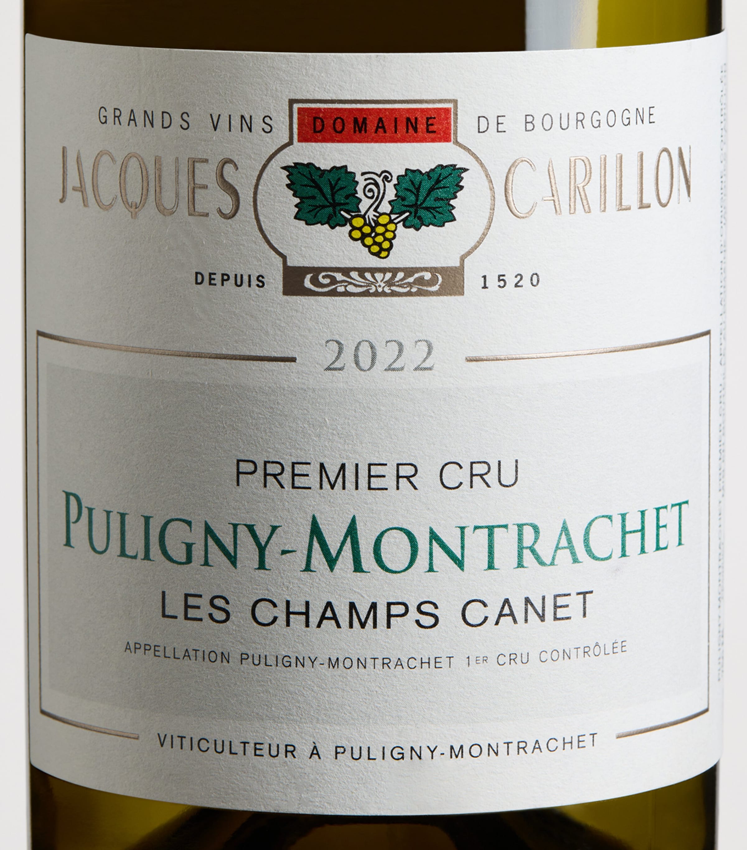 Domaine Jacques Carillon Puligny-Montrachet Les Champs Canet 2022 (75cl) - Burgundy, France Image 2