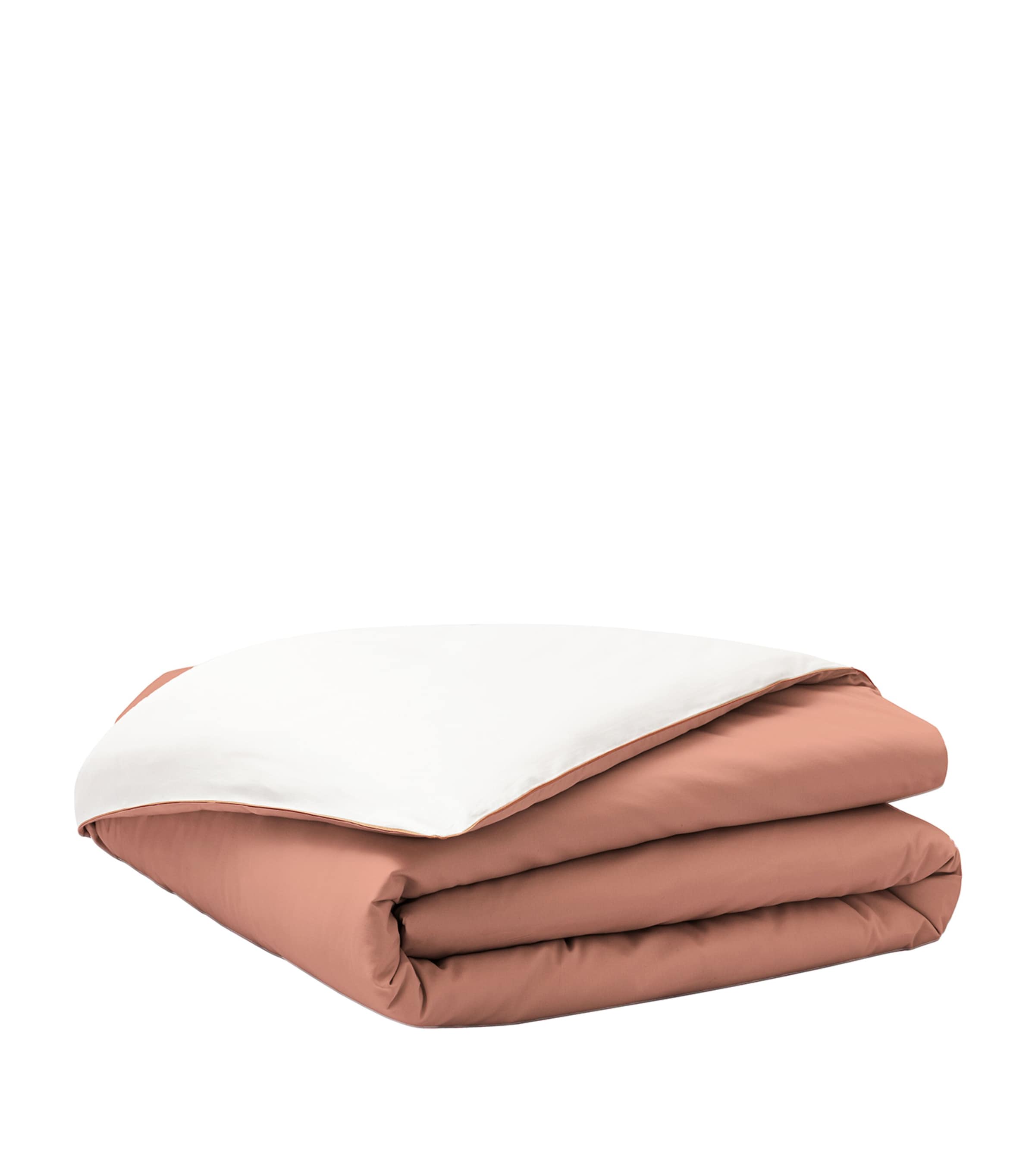 Nobel King Duvet Cover (230cm x 220cm) TERRACOTTA/ERMINE Image 1