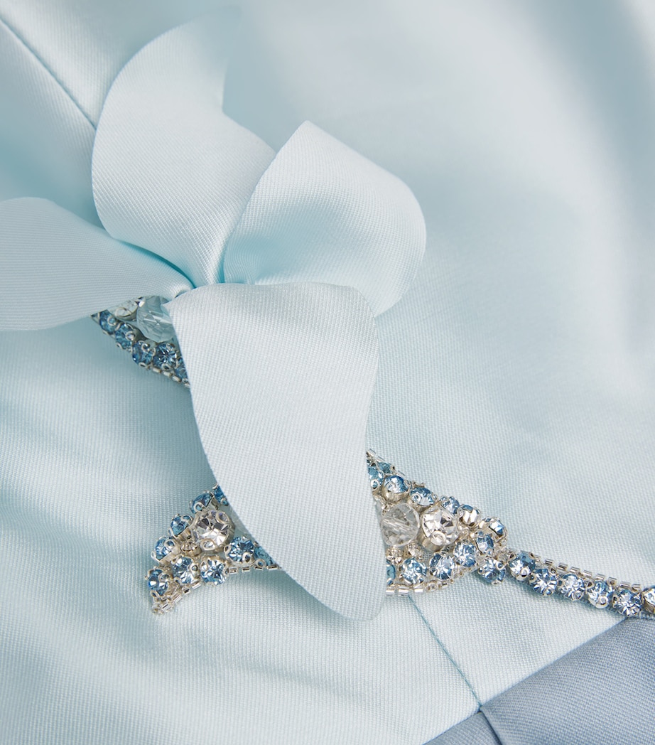 Embellished Monica Midi Dress MINT/BABY BLUE Image 5