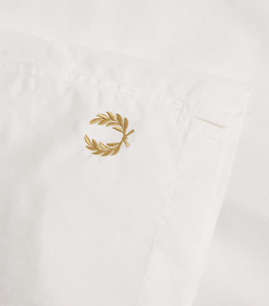 Taslan Tennis Shorts 100-WHITE Image 5