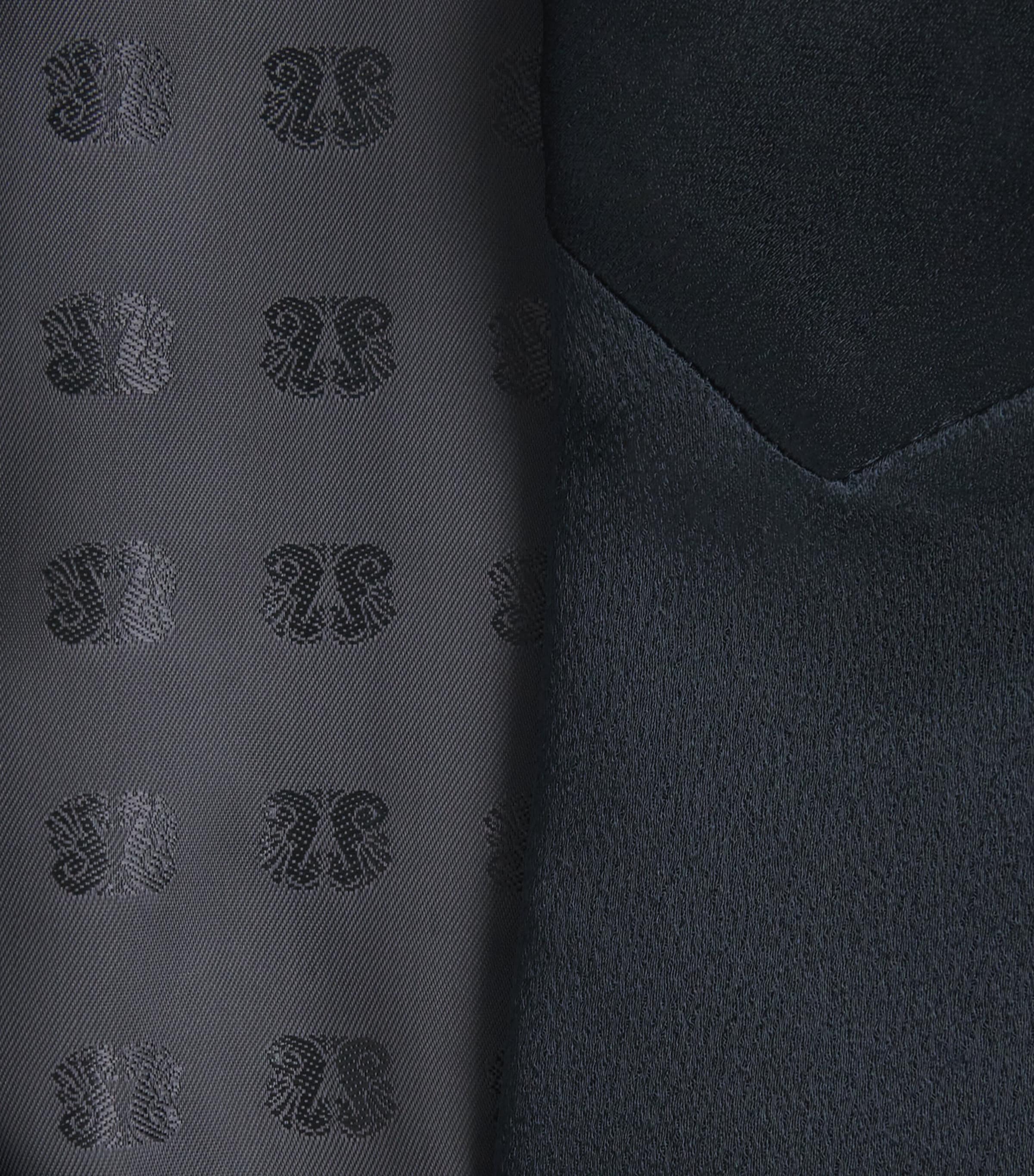 Satin Everynight Double-Breasted Blazer 0017 DARK NAVY Image 5