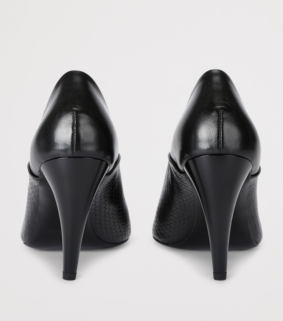 Isabel Marant Leather Luza Pumps 90 Black/comb Image 4