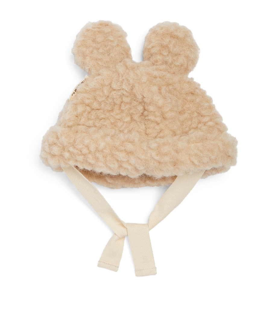 Tie-Up Teddy Hat PEANUT Image 2