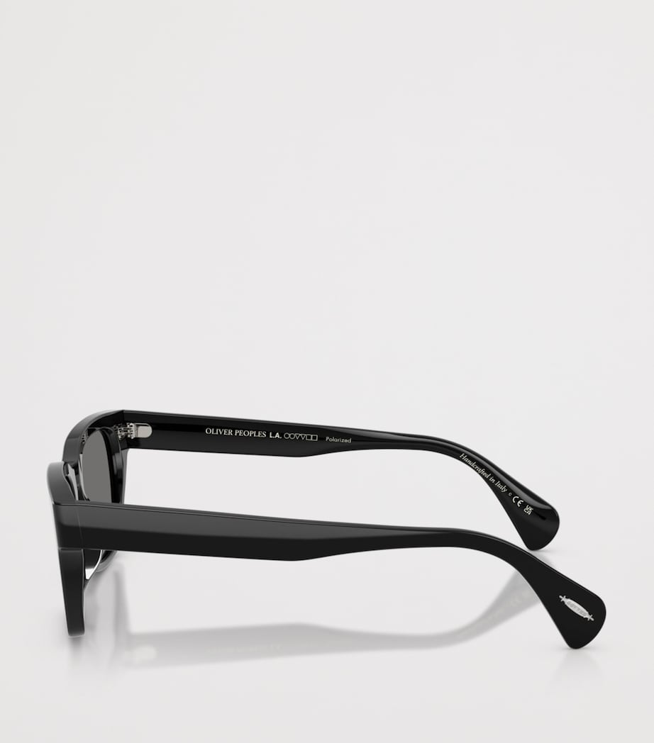 Oliver Peoples Ryce Rectangle Sunglasses Black Image 3