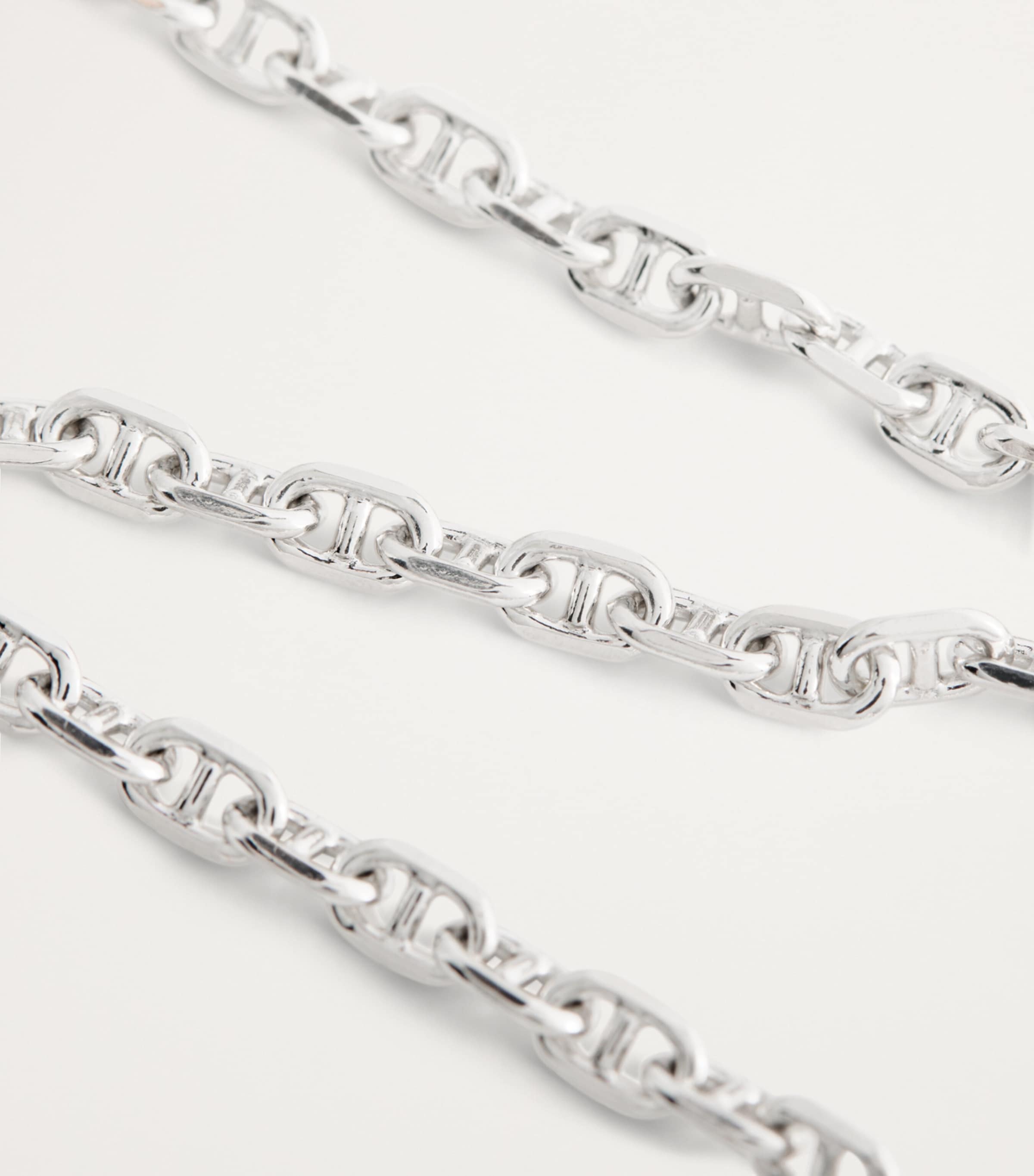 Sterling Silver Cable Bracelet NA Image 4