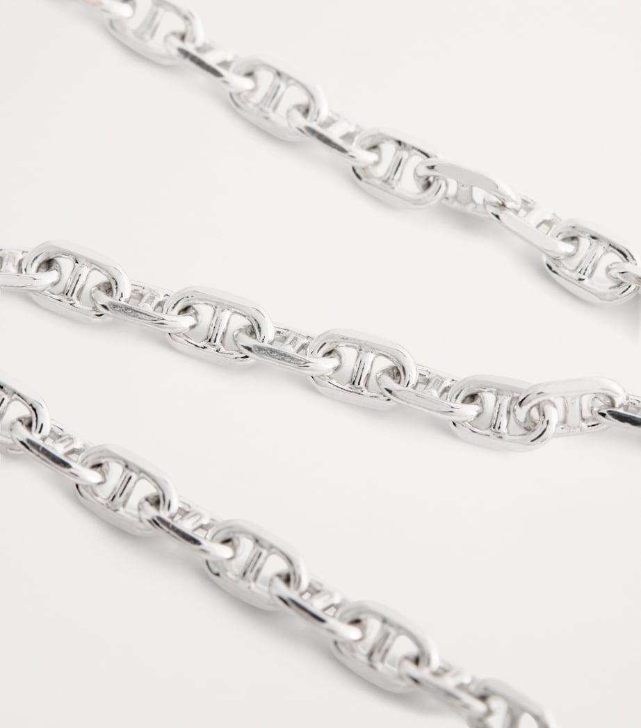 Sterling Silver Cable Bracelet NA Image 4