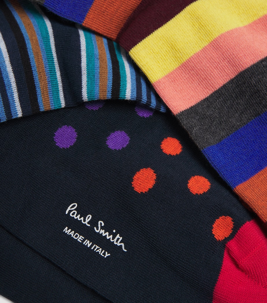 Cotton-Blend Socks (Pack of 3) MULTICOLOUR Image 3
