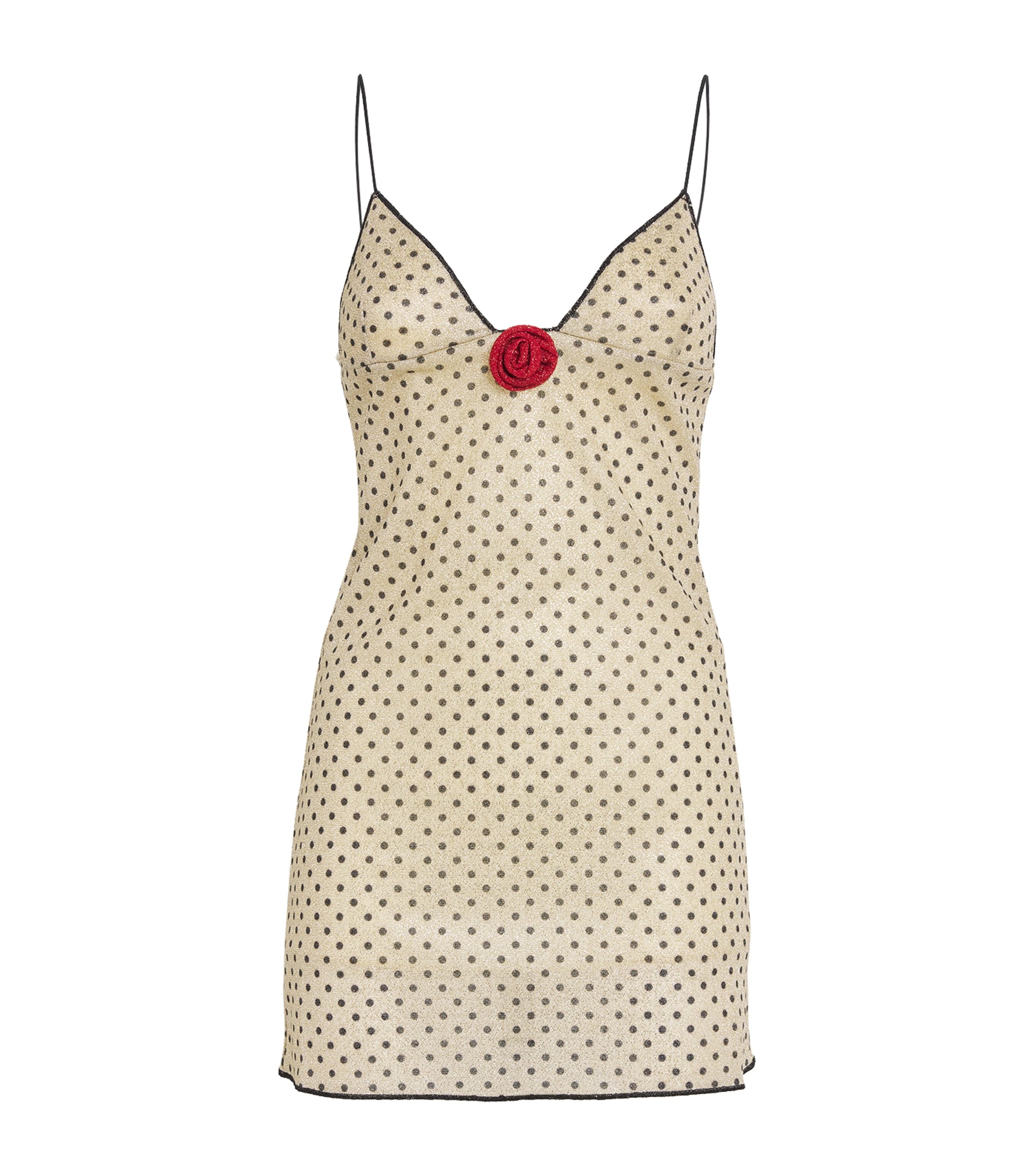 Rose Lumière Mini Dress BLACK POIS Image 1