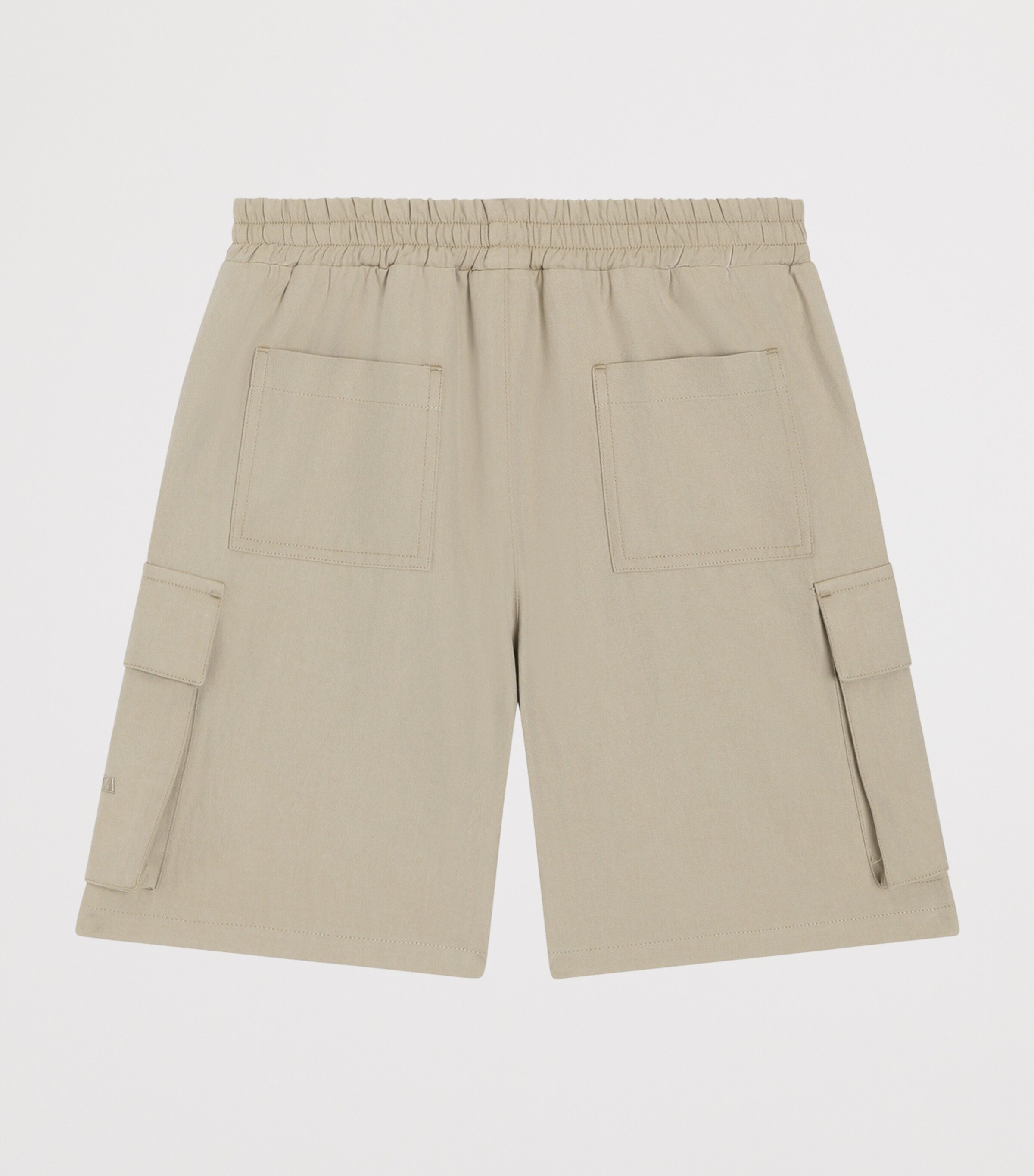 Dolce&Gabbana Kids Cotton Cargo Shorts (8-12+ Years) Dark Kaki Image 2