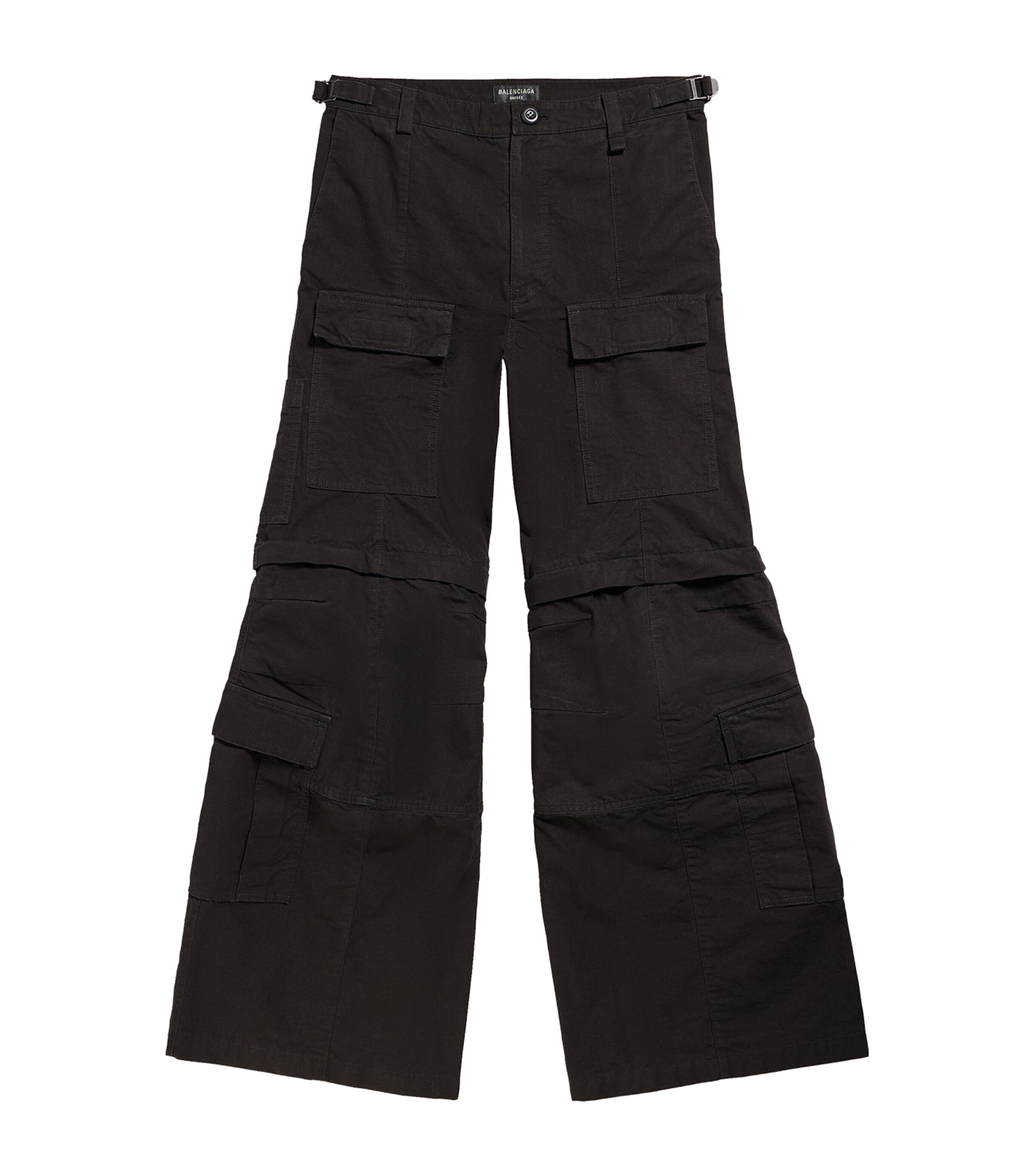 BALENCIAGA FLARED CARGO TROUSERS