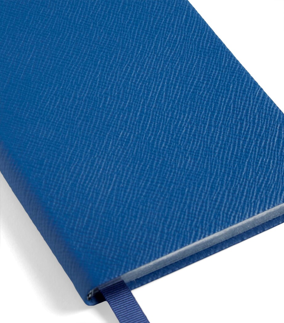 Leather Chelsea Notebook CERULEAN Image 1
