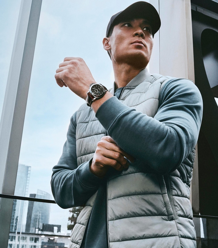 Stainless Steel Luminor Marina Watch 40mm BLACK Image 7