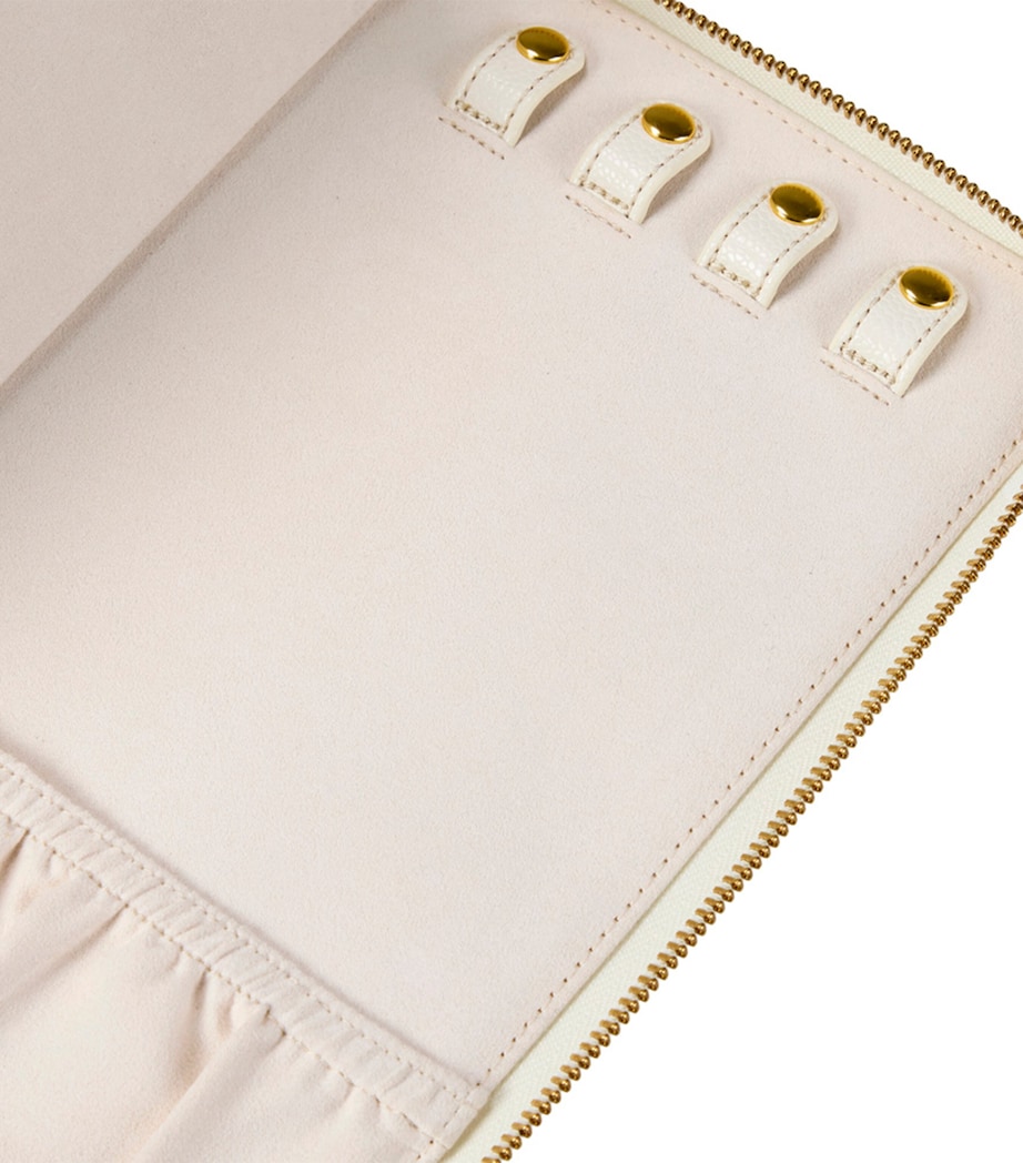 WOLF Large Lauren Portfolio Jewellery Case Ivory Image 5