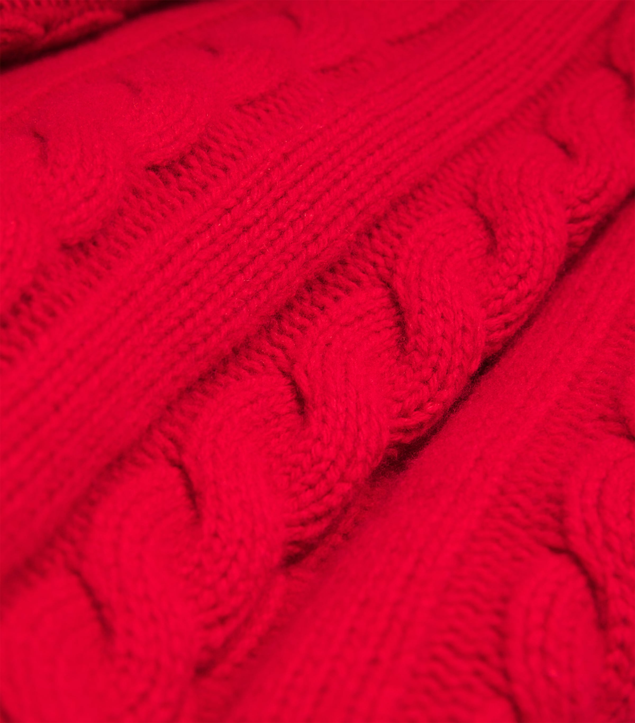 Wool-Cashmere Rollneck Sweater RED Image 5