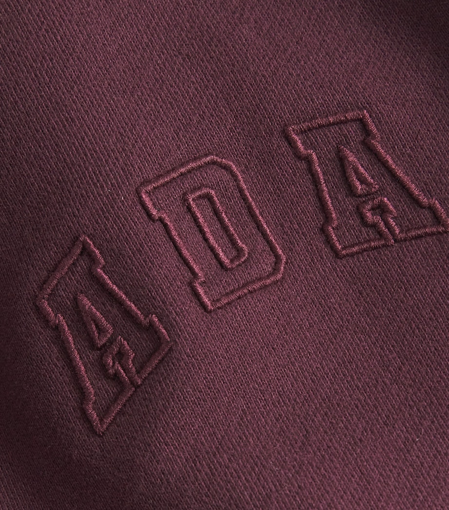 Organic Cotton Sweatpants   DARK CHERRY Image 5