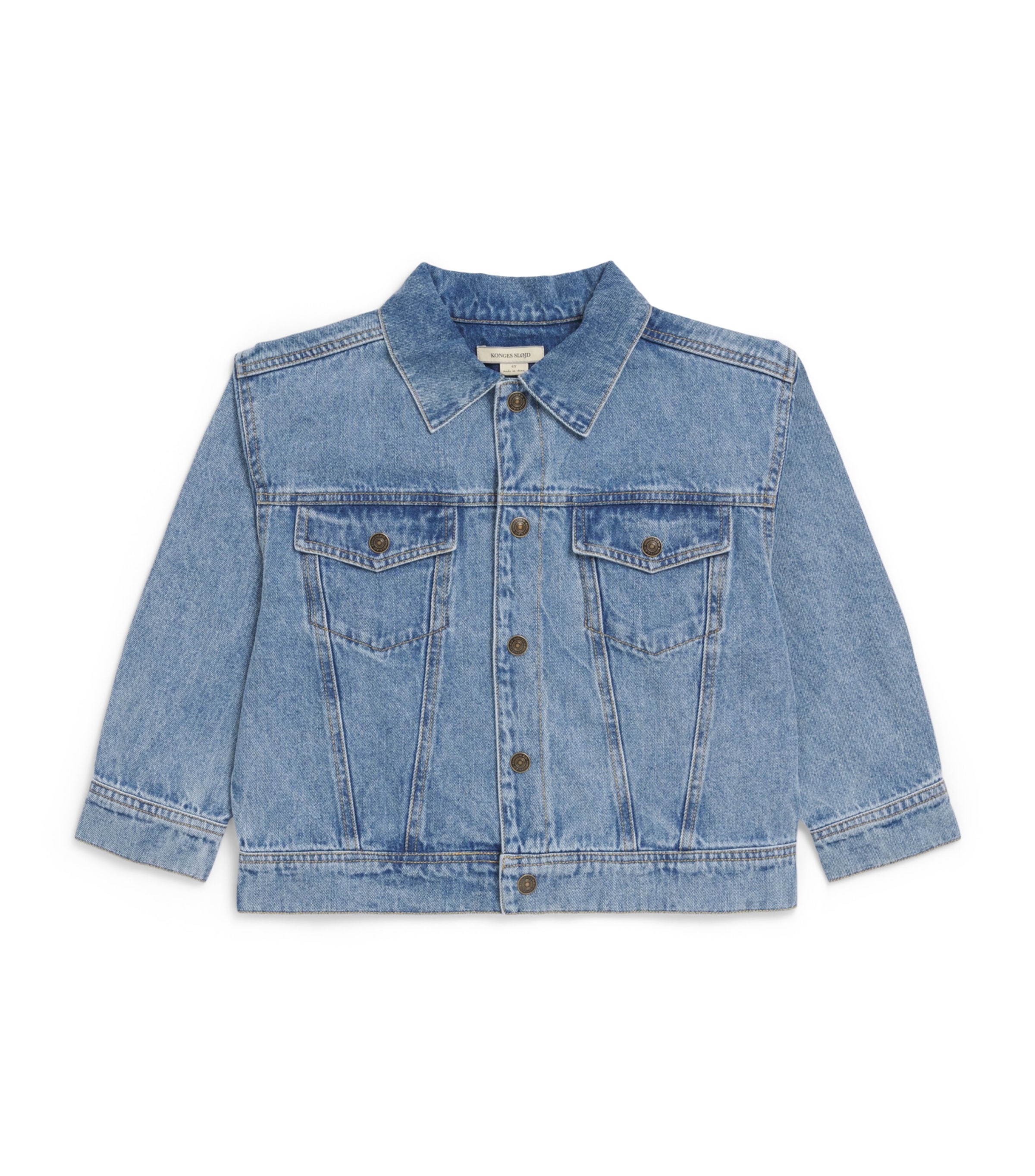 KONGES SLOJD Magot Denim Jacket (18 Months-10 Years) Denim Image 1