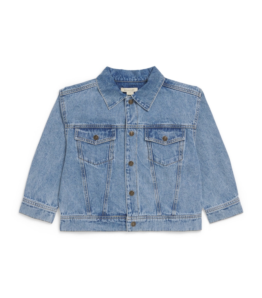 KONGES SLOJD Magot Denim Jacket (18 Months-10 Years) Denim Image 1