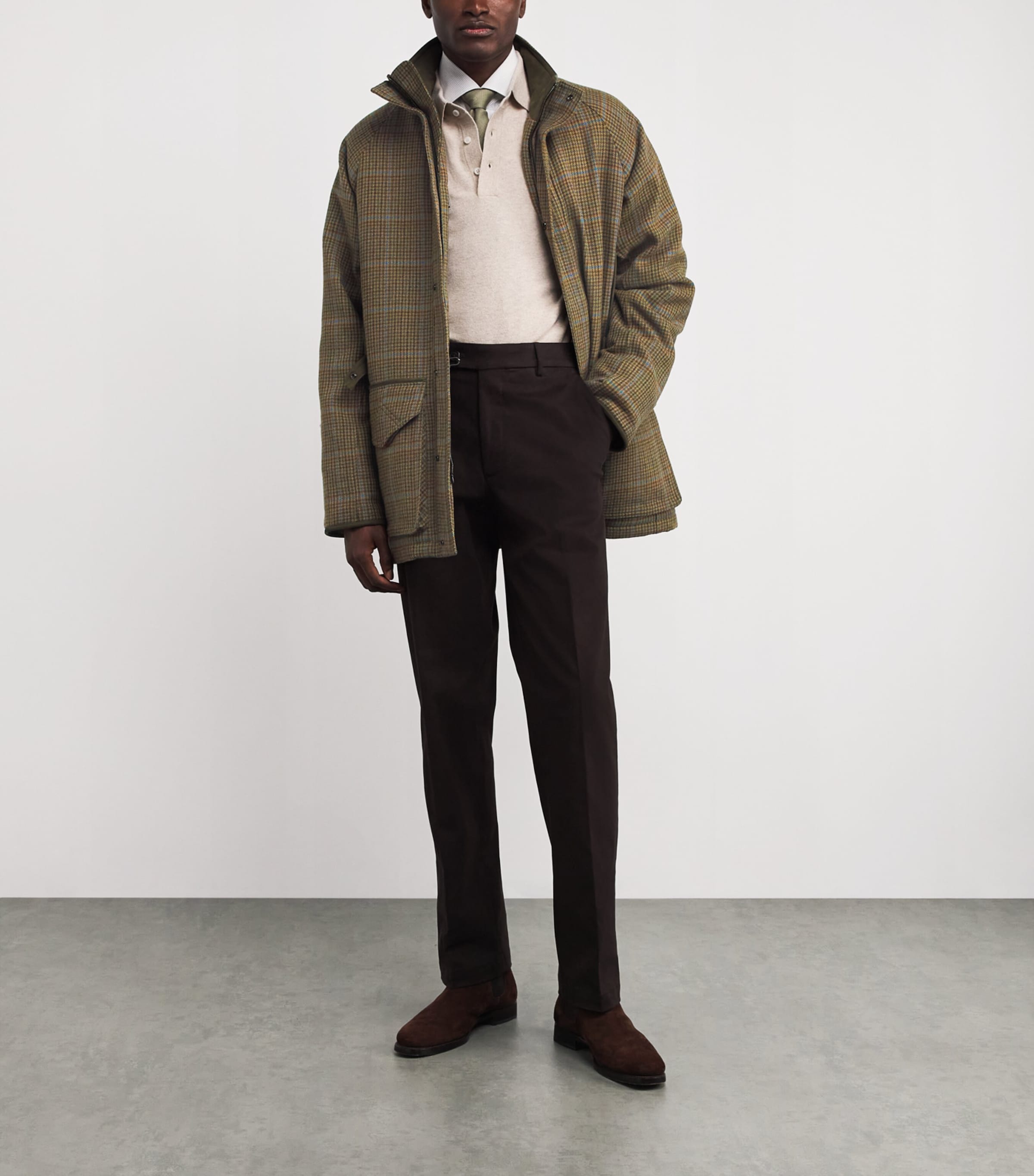 Tweed Raglan Tom Field Jacket TOM PURDEY Image 2