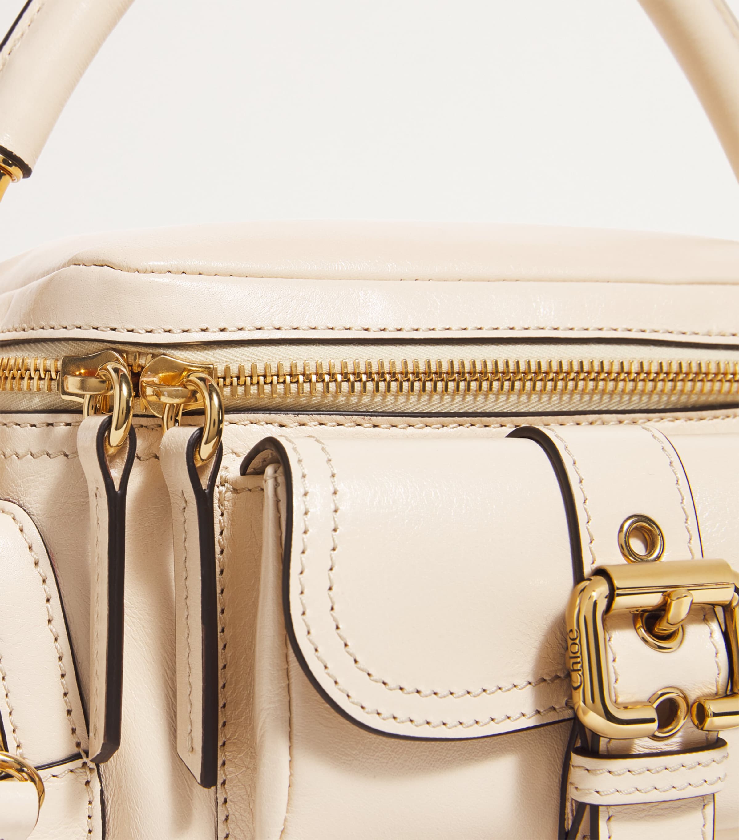 Chloé Small Leather Camera Bag | Harrods US