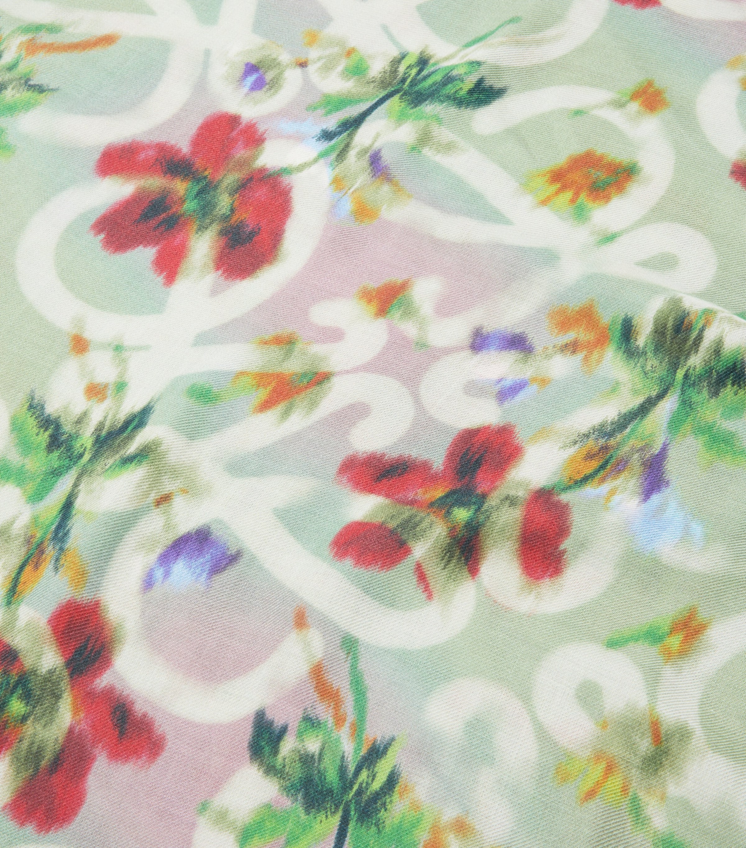 Cashmere-Silk Scarf SAGE MULTICOLOR Image 3