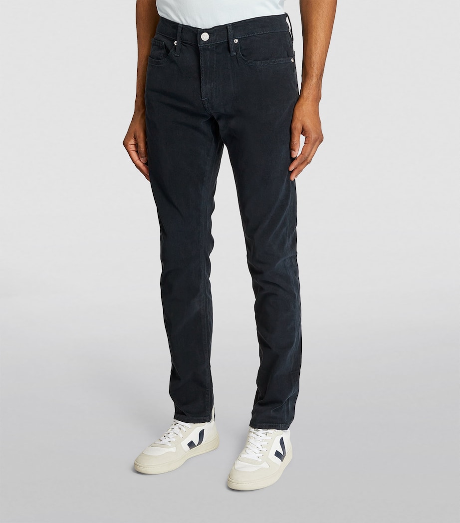 L'Homme Slim Jeans NAVY Image 3