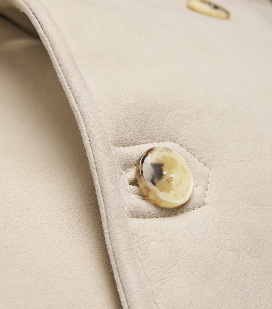 Goatskin Pea Coat 701 Image 5