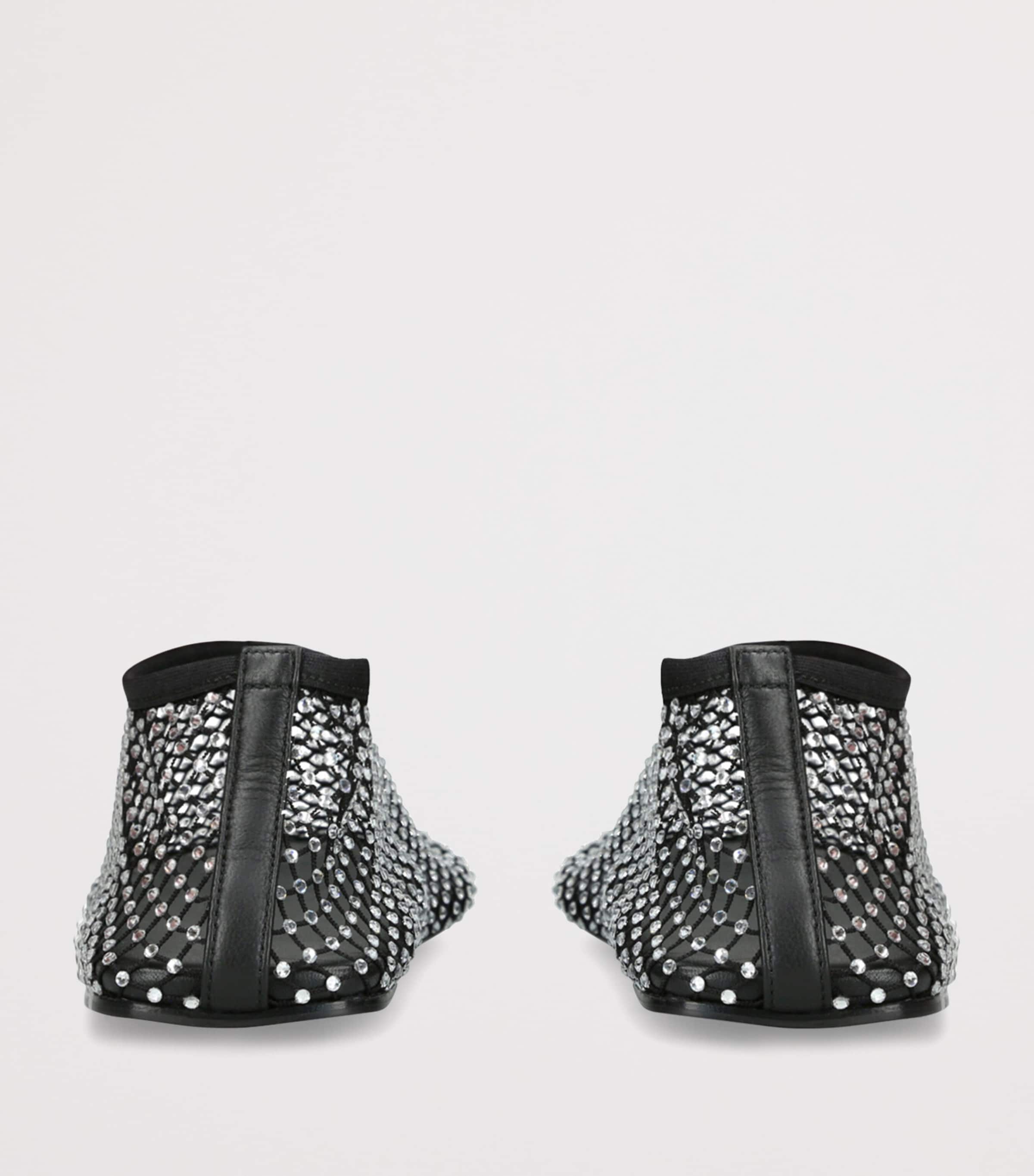 Mesh Minette Ballet Flats BLACK Image 2